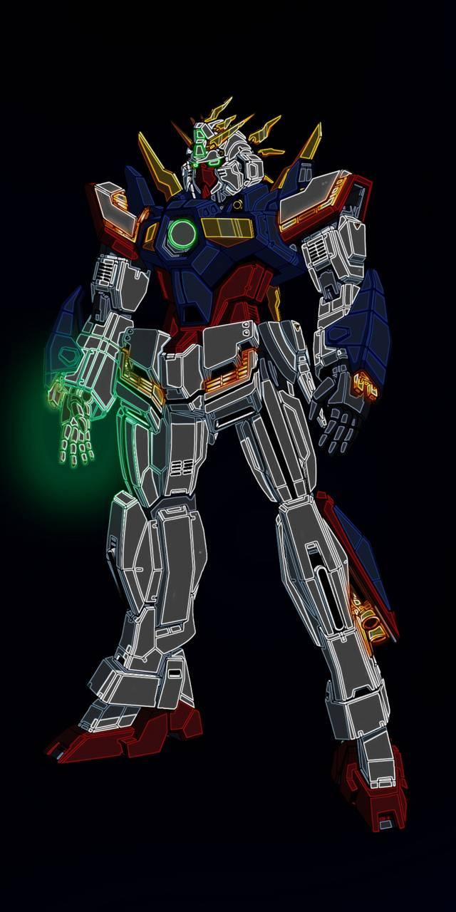 640x1280 Download Shining Gundam Wallpaper HD By Cbau18. Wallpaper