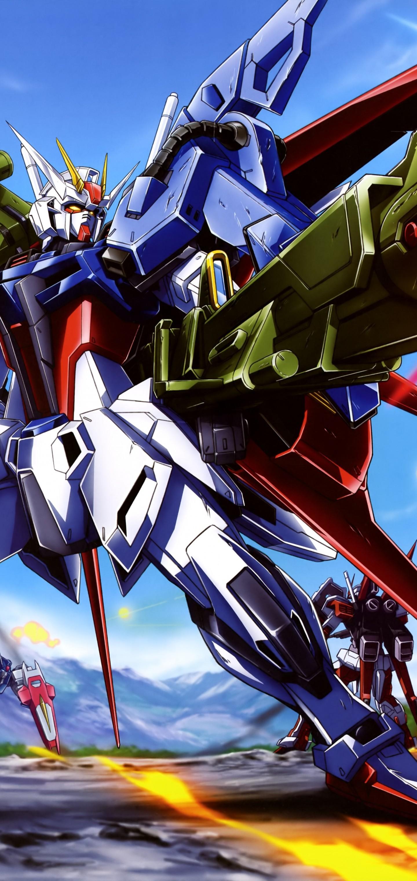 1440x3040 Robot Anime Mobile Wallpaper