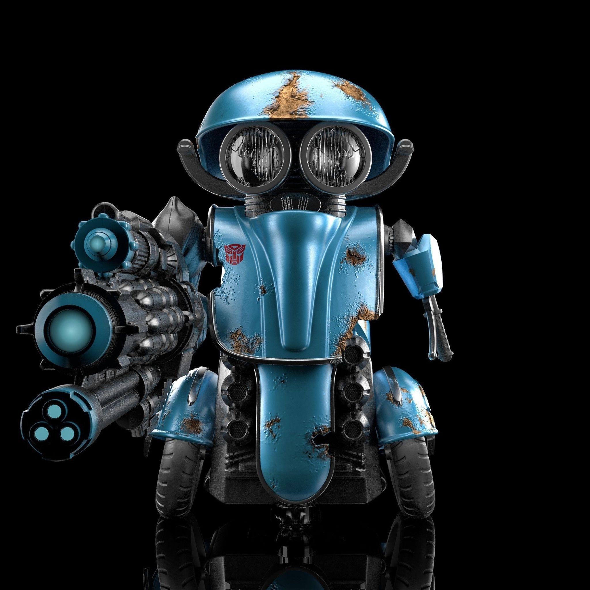 2048x2048 Robot Blue Wallpaper, HD Robot Blue Background