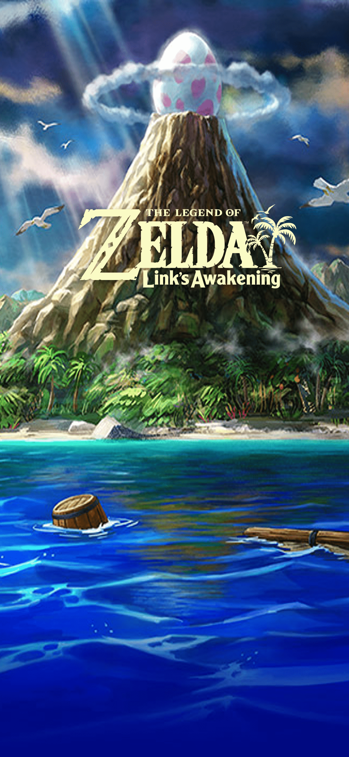 1125x2436 Legend Of Zelda Link's Awakening Switch HD Wallpaper