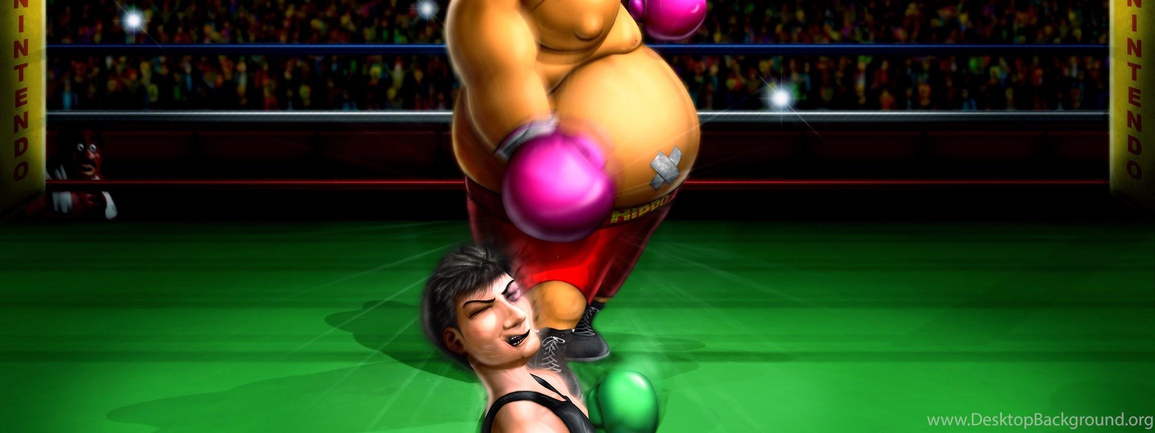 2304x864 Punch Out Wallpaper Desktop Background