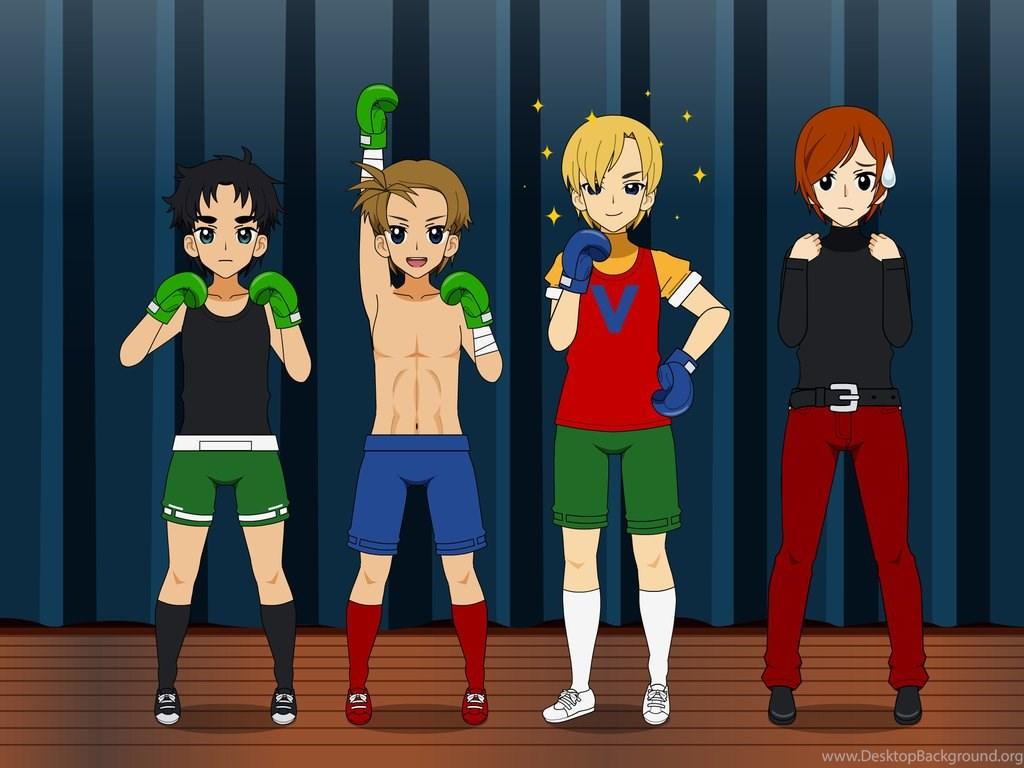 1024x768 Kisekae Punch Out!! By Nightmare Nikki Desktop Background