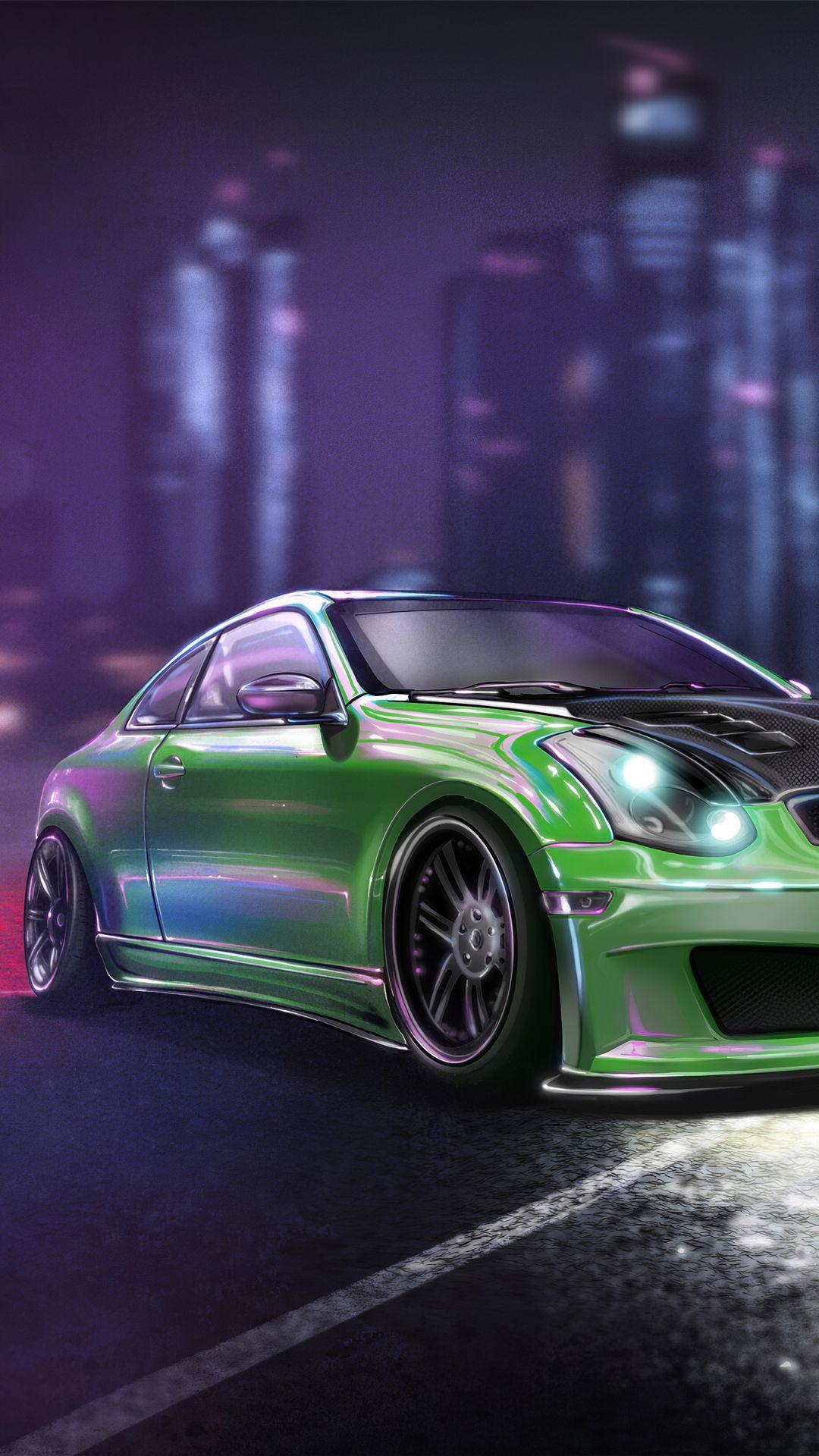 1080x1920 Nissan Infiniti G35 iPhone Wallpaper