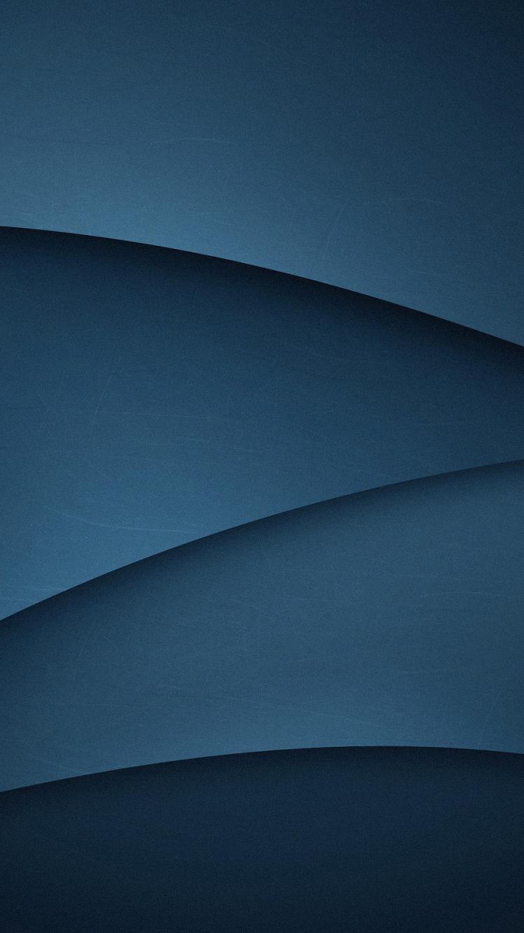 750x1334 Download 750x1334 wallpaper dark blue, gradient, abstract, wave flow, minimalist, iphone iphone 750x1334 HD image, background, 3858