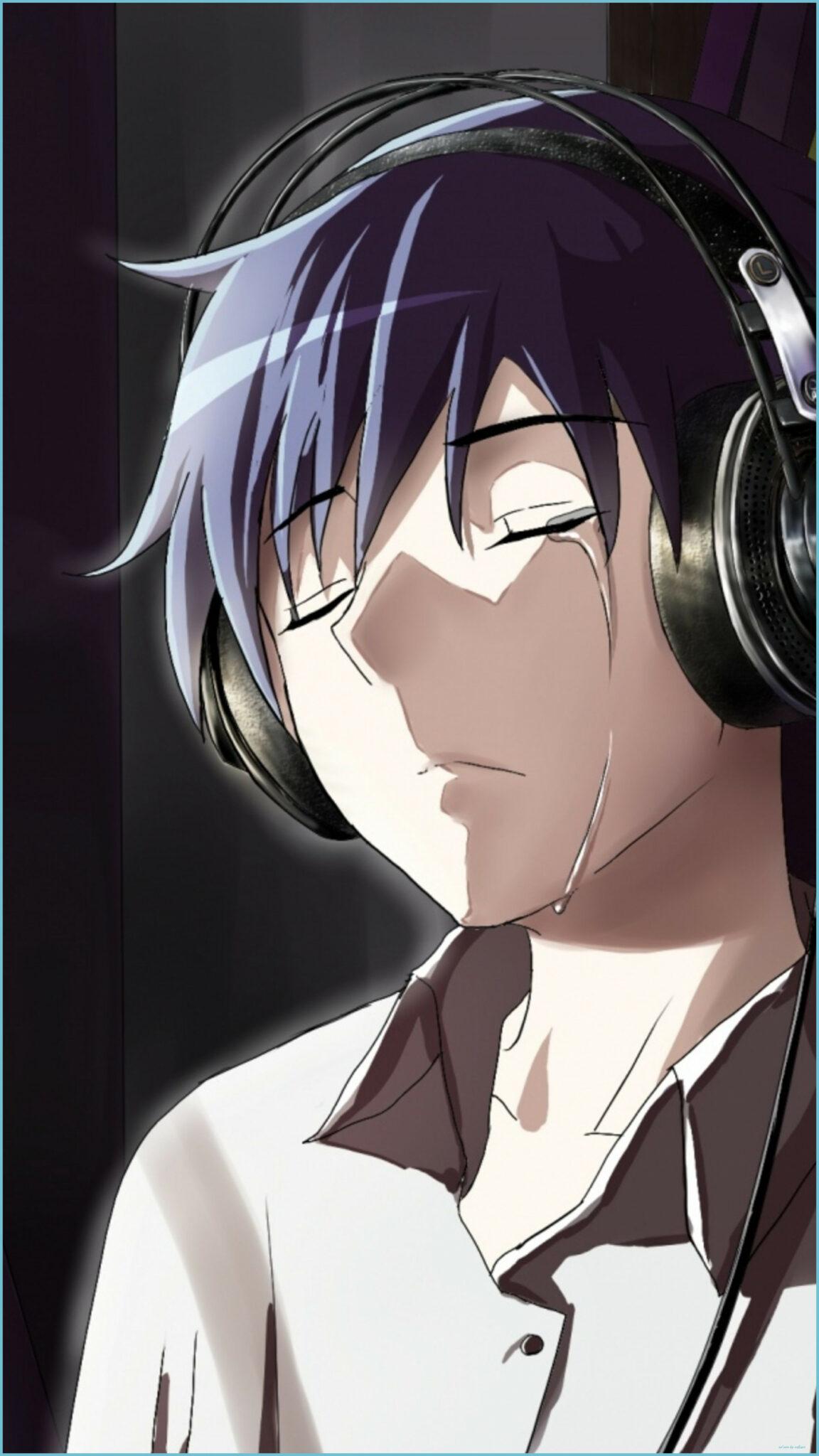 1152x2048 Crying Anime Boy Wallpaper On WallpaperDog Anime Boy Wallpaper