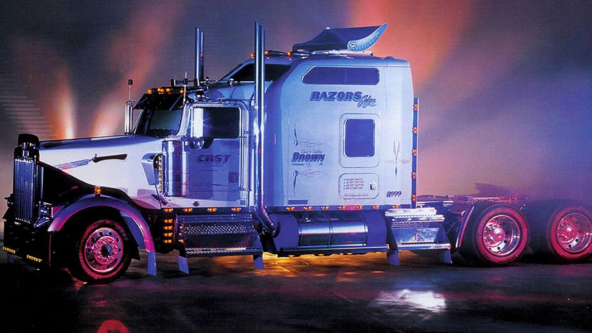 1920x1080 Truck Wallpaper Wallpaper (High Definition)% HD Quality. Trucks, High resolution wallpaper, Big rig trucks