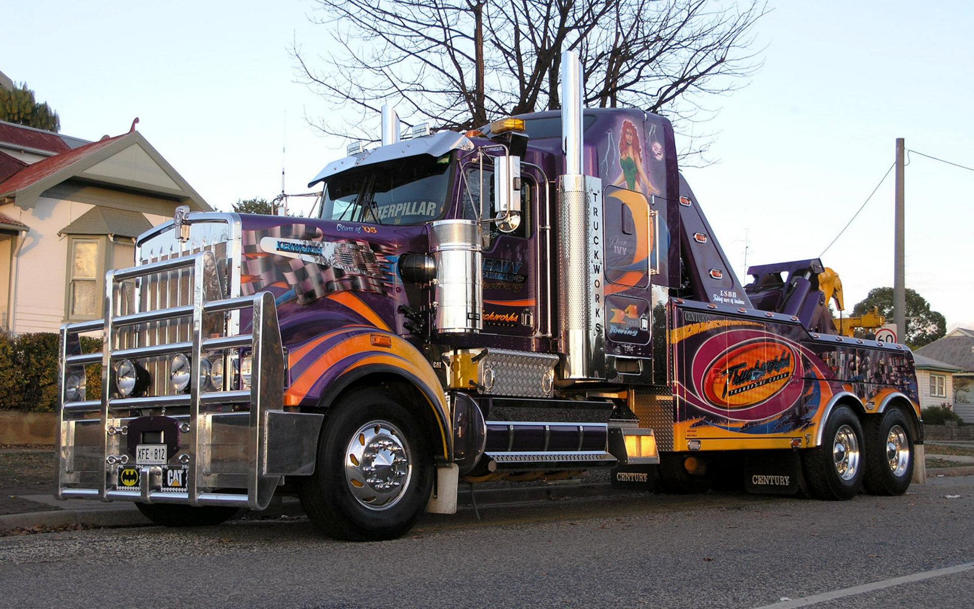 1920x1200 Semi Truck Background Download Free