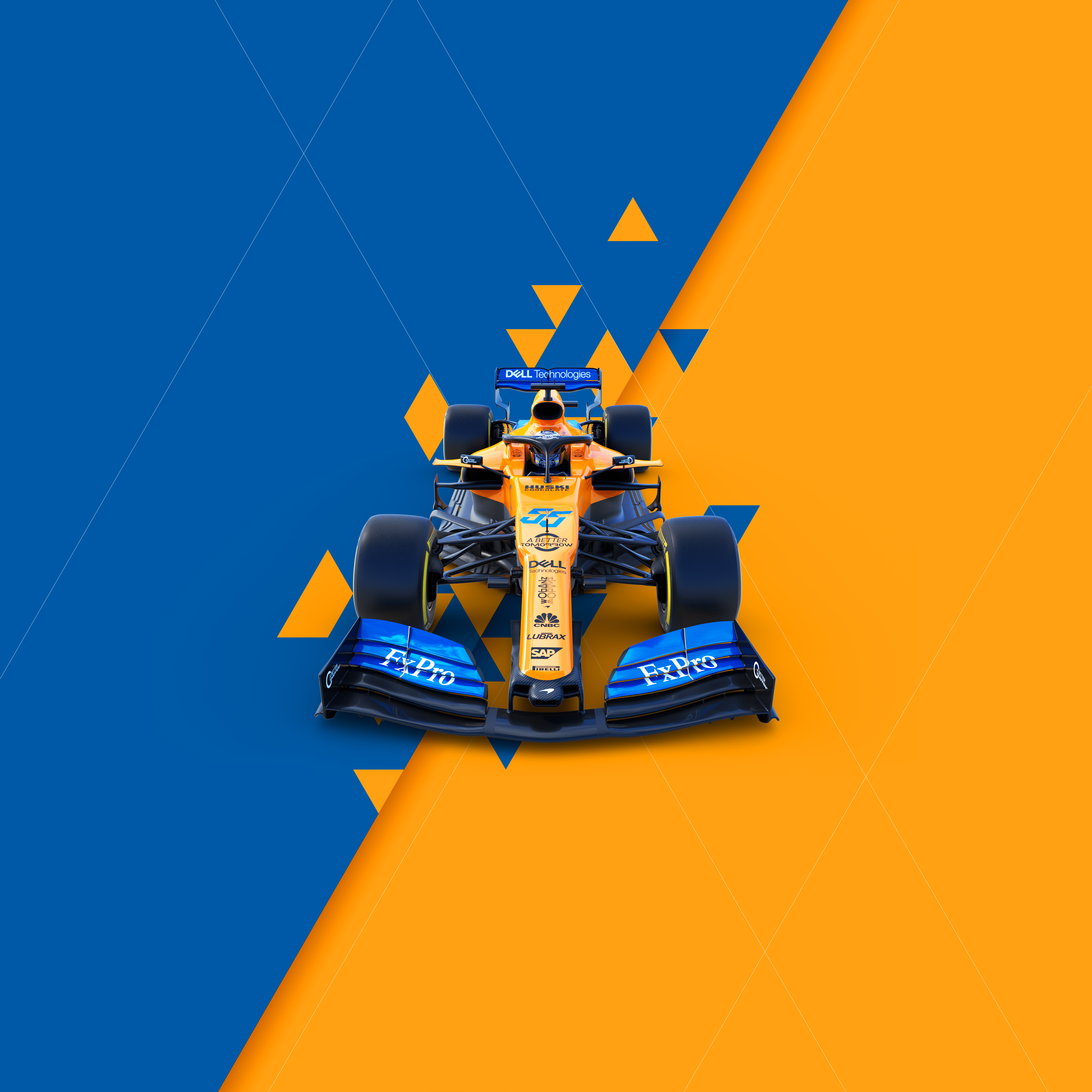 5258x5258 McLaren F1 Phone Wallpaper