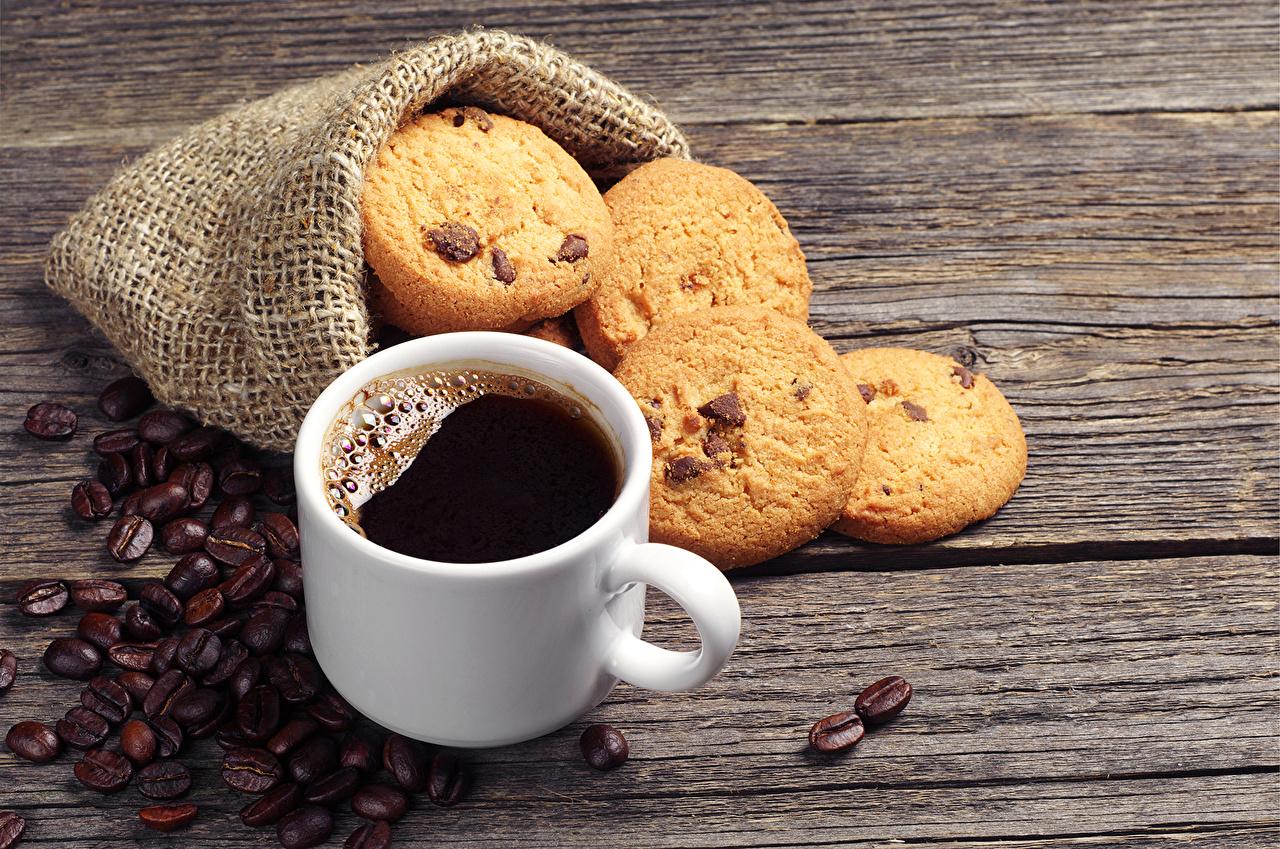 1280x849 Picture Coffee Grain Cup Food Cookies Drinks
