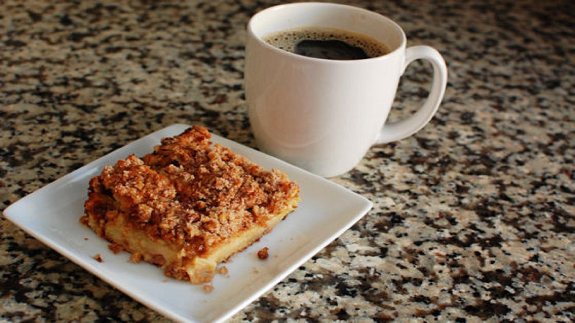 1920x1080 Rhubarb Coffee Cake Free Hd Wallpaper
