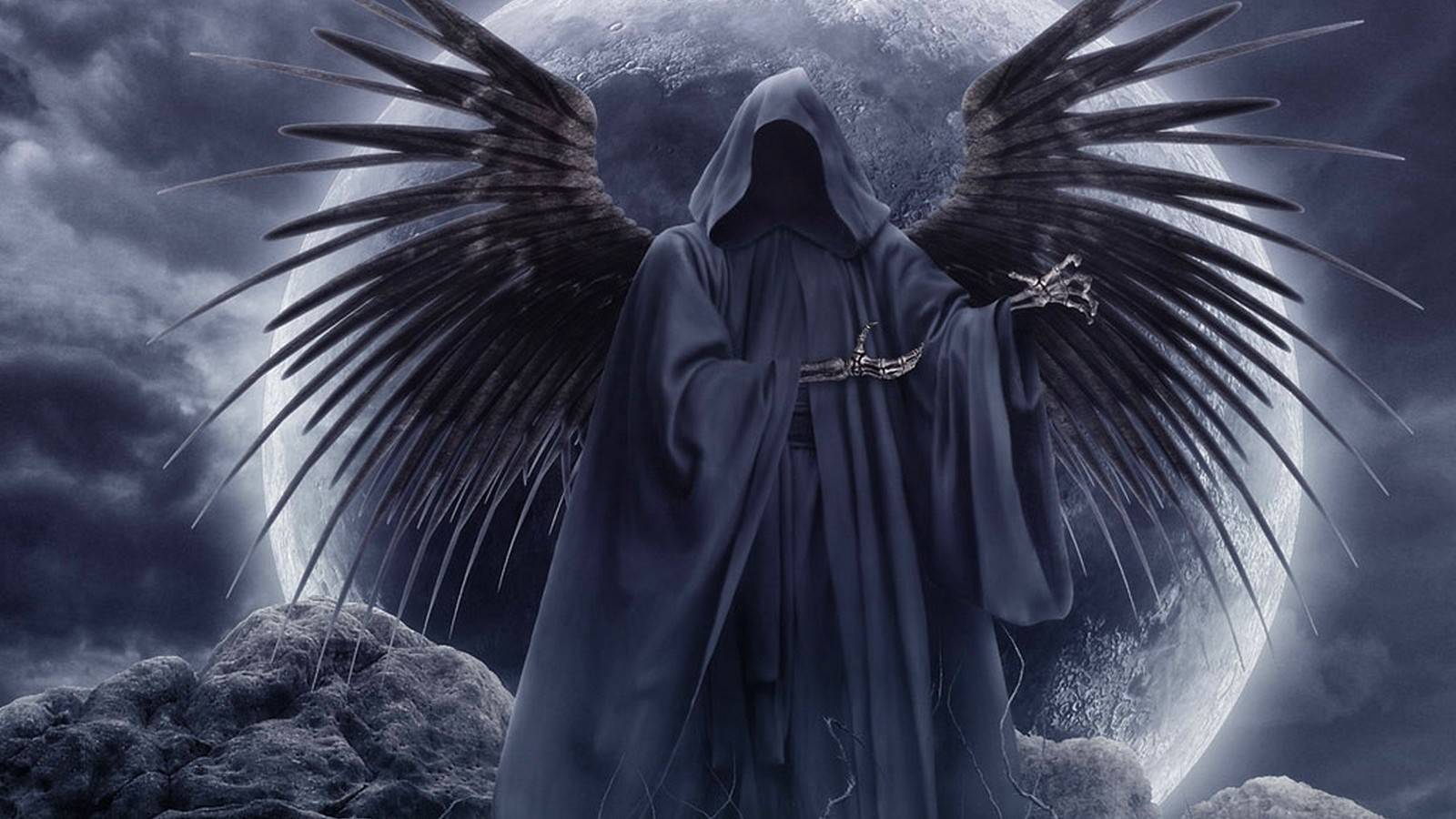 1600x900 Grim Reaper wallpaperx900