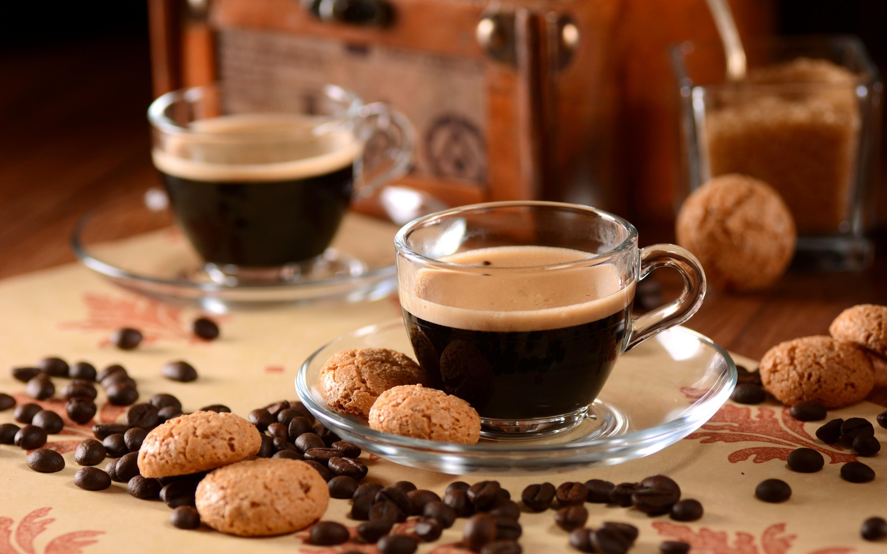 2880x1800 Coffee Cookies Food 2880×1800 HD WallpaperFun