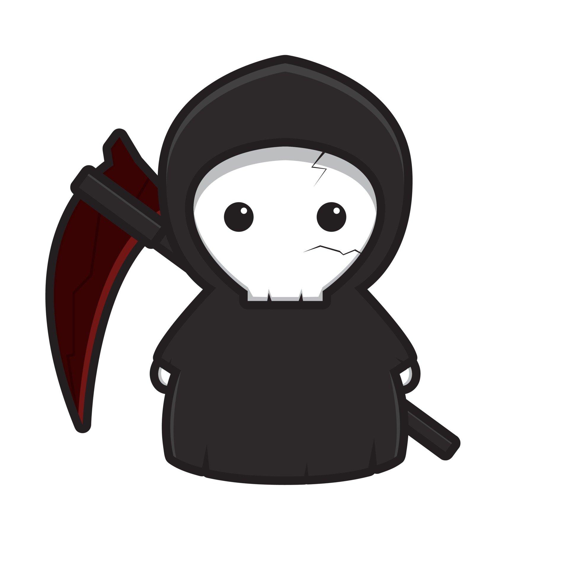 Cute Grim Reaper Wallpapers - Top Free Cute Grim Reaper Backgrounds ...