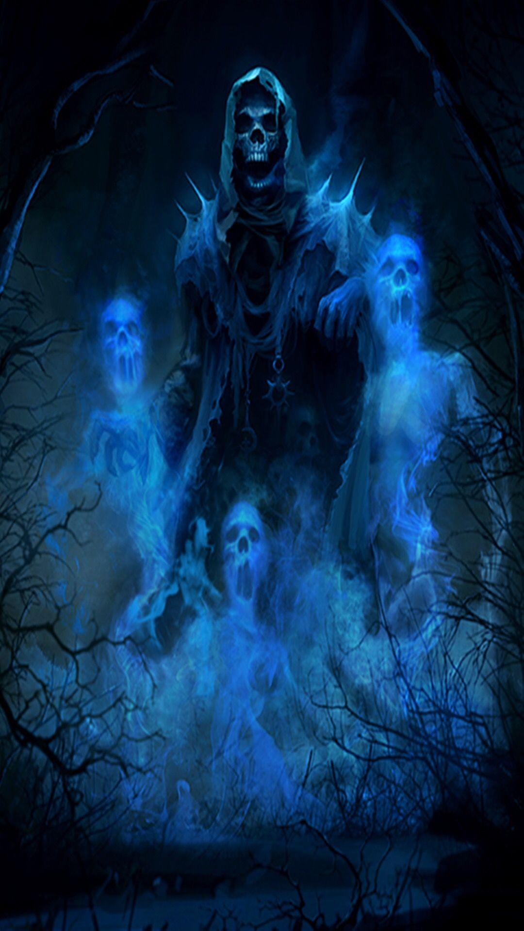 1080x1920 Nice collection background for iPhone 6plus. Grim reaper, Grim reaper art, Skull art
