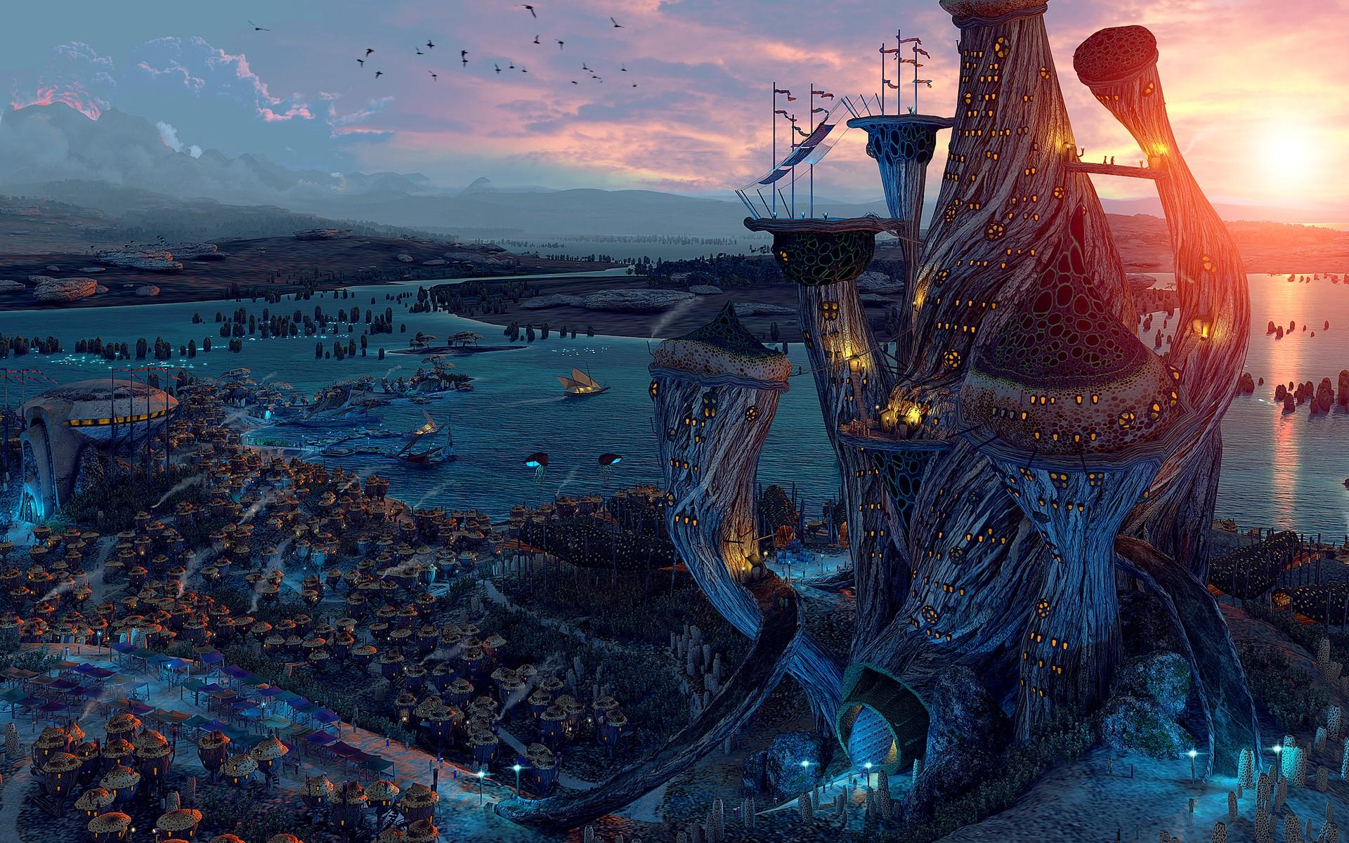 1920x1200 Future Tech Wallpaper HD. Back to the Future Wallpaper, Wallpaper Future Airships and Future Wallpaper