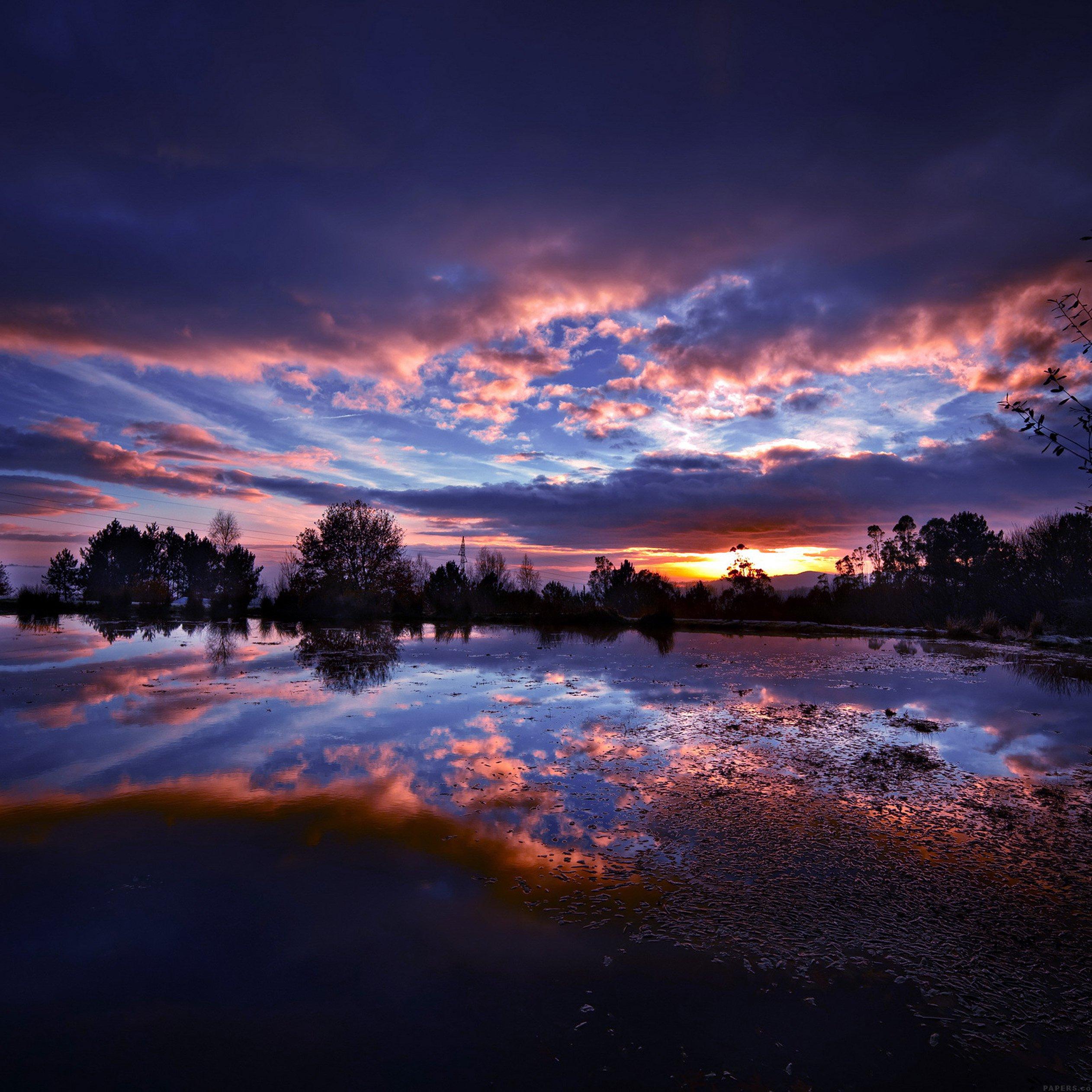 2524x2524 Wallpaper of the week: sunsets