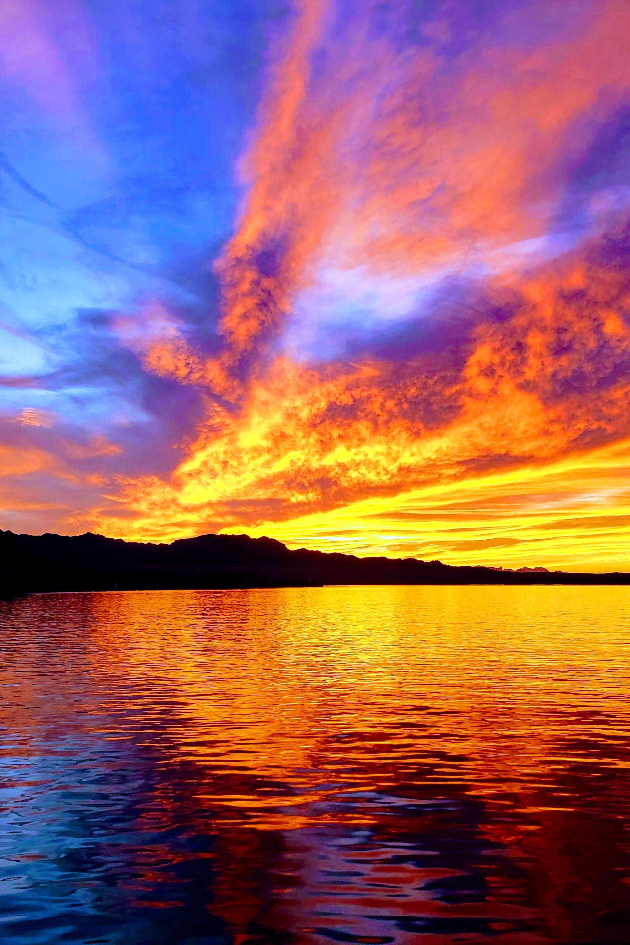 2016x3024 Lake Havasu Sunset. Sunrise picture, Sunset picture, Sunset photography