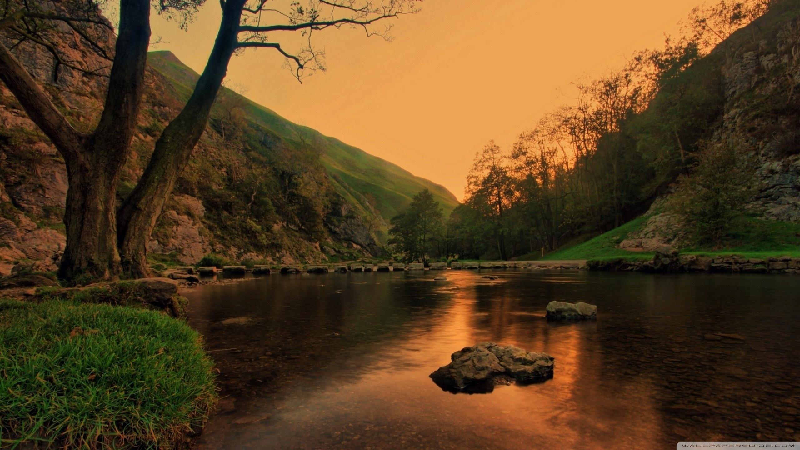 2560x1440 Lake Scenery Landscape