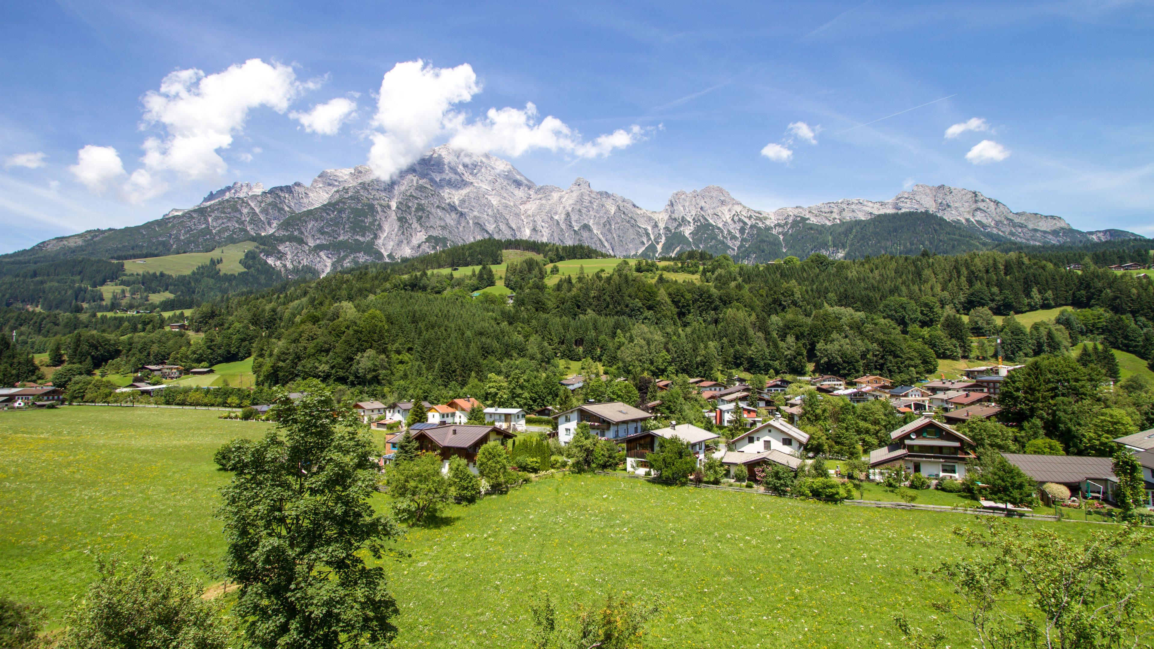 3840x2160 Village 4k Ultra HD Wallpaper