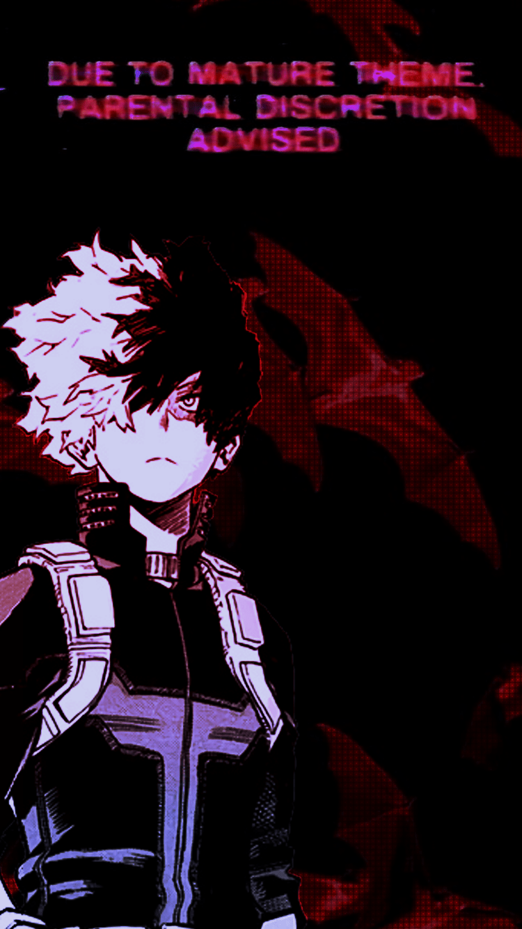 750x1334 Todoroki Family Wallpaper