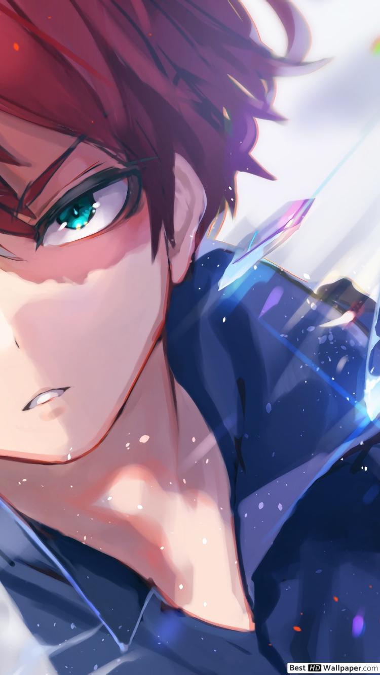 750x1334 Wallpaper Android Shoto Todoroki