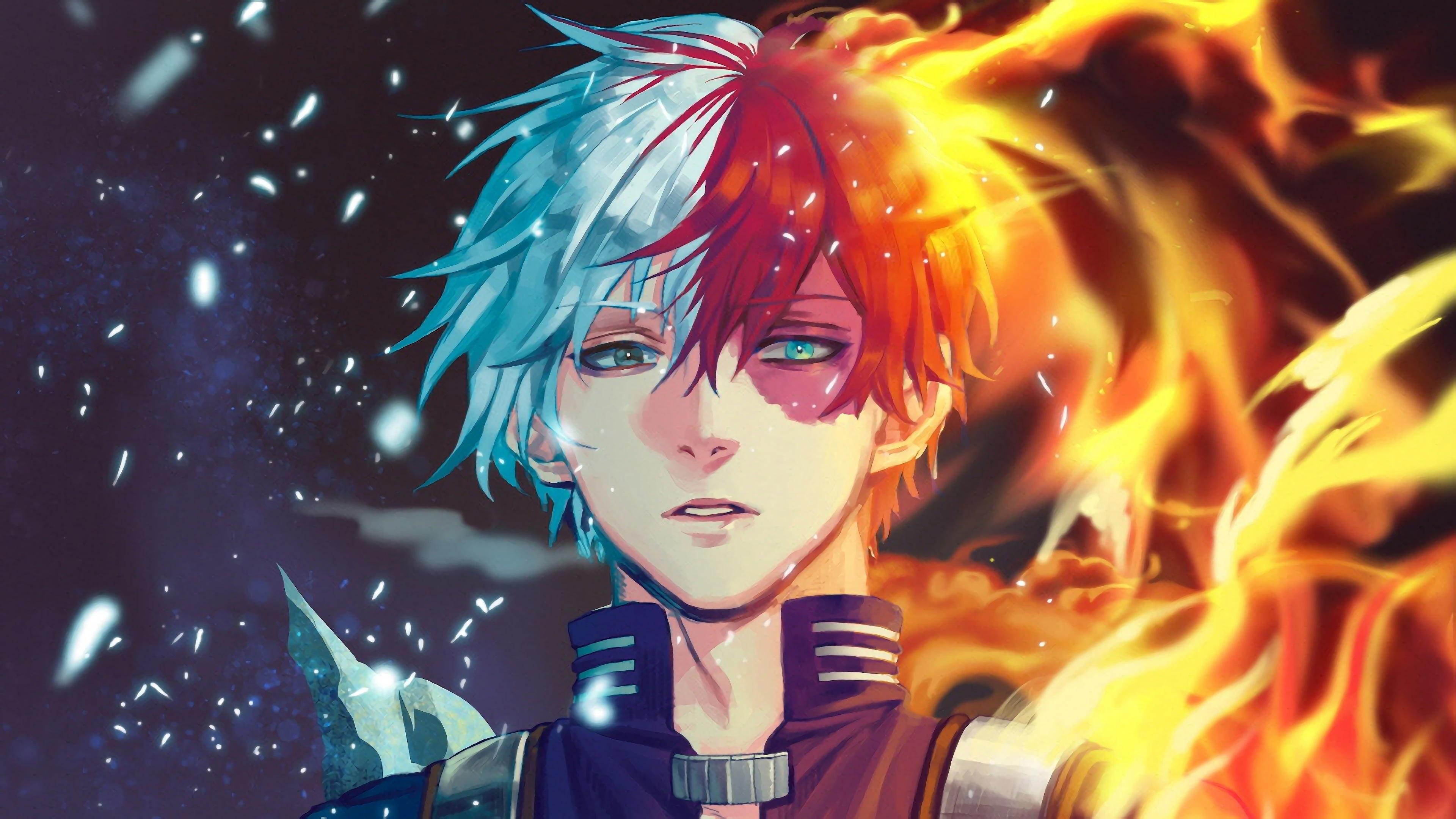 3840x2160 Anime Wallpaper Todoroki