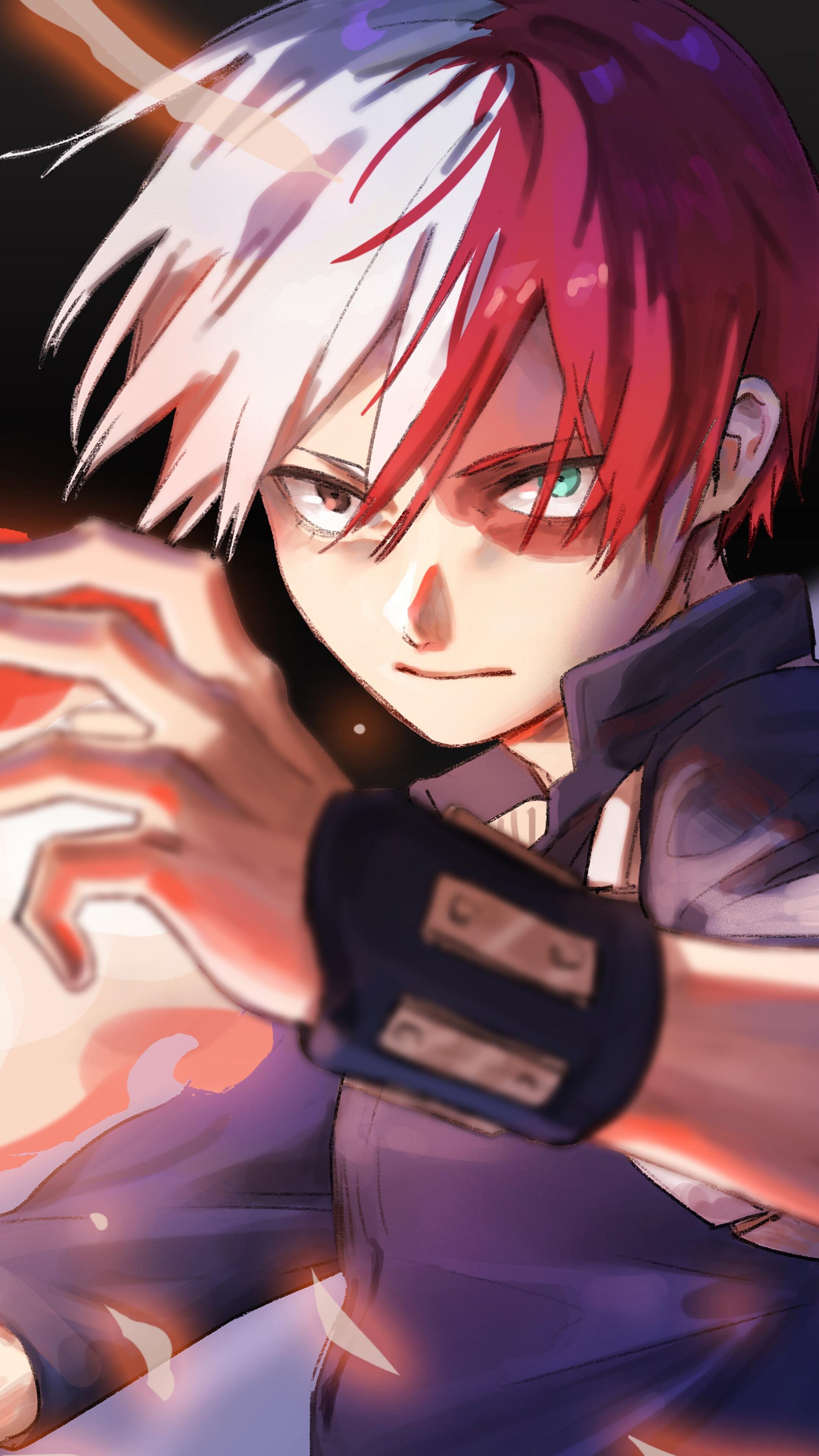 2160x3840 Shoto Todoroki, My Hero Academia, 4K phone HD Wallpaper, Image, Background, Photo and Picture. Mocah HD Wallpaper