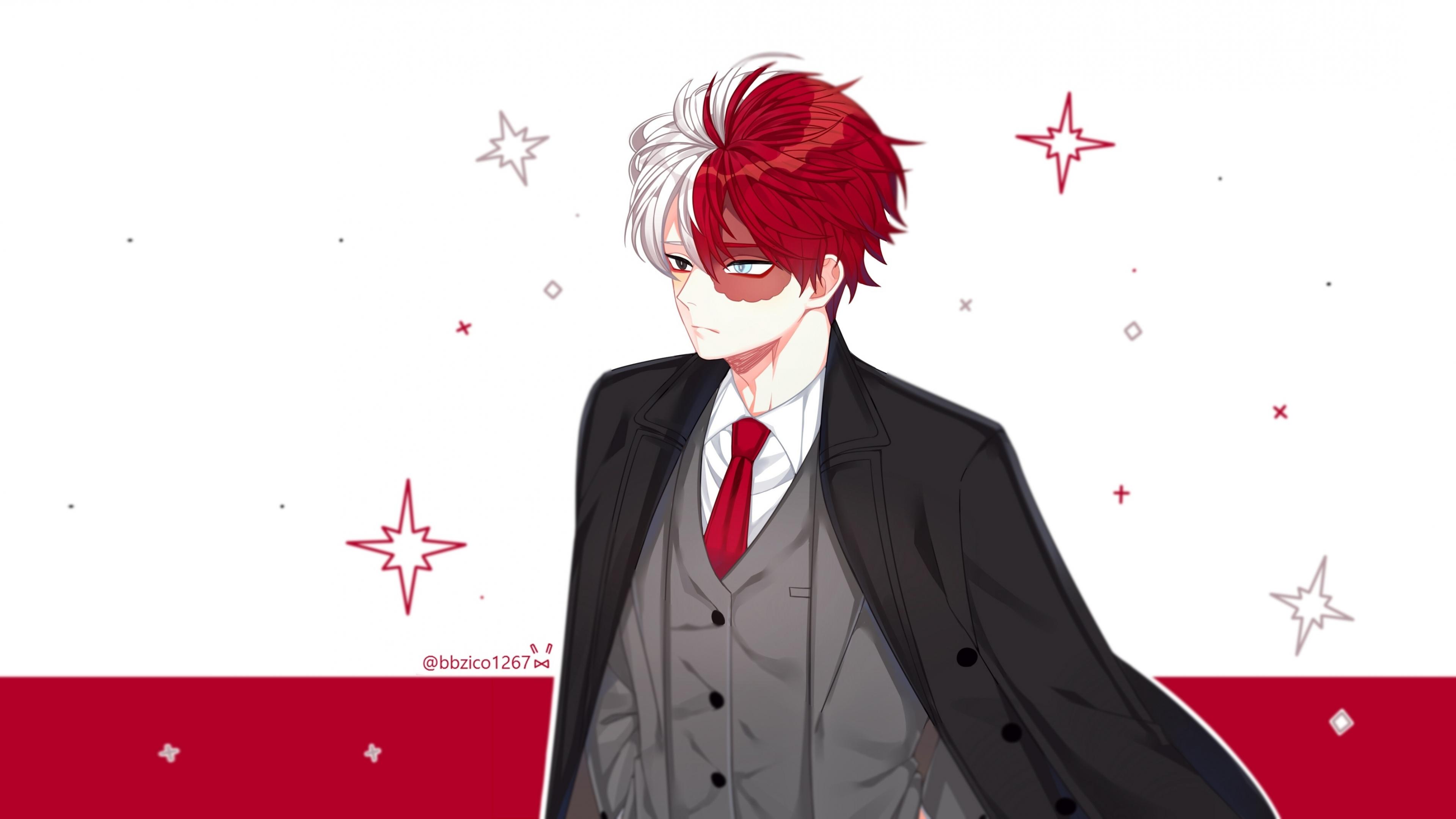 3840x2160 Anime Wallpaper Todoroki Shoto
