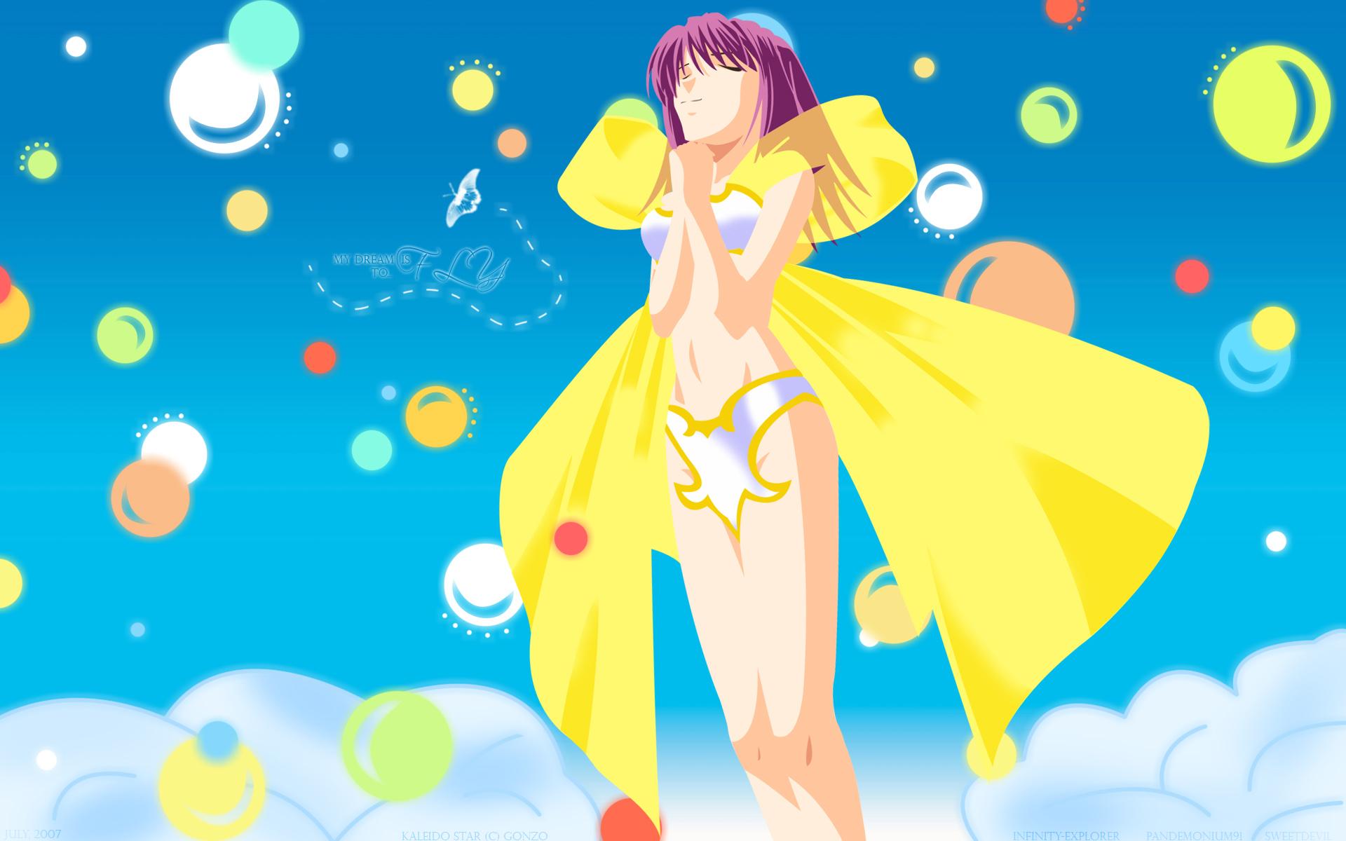 1920x1200 Kaleido Star Wallpaper: My dream is to fly!