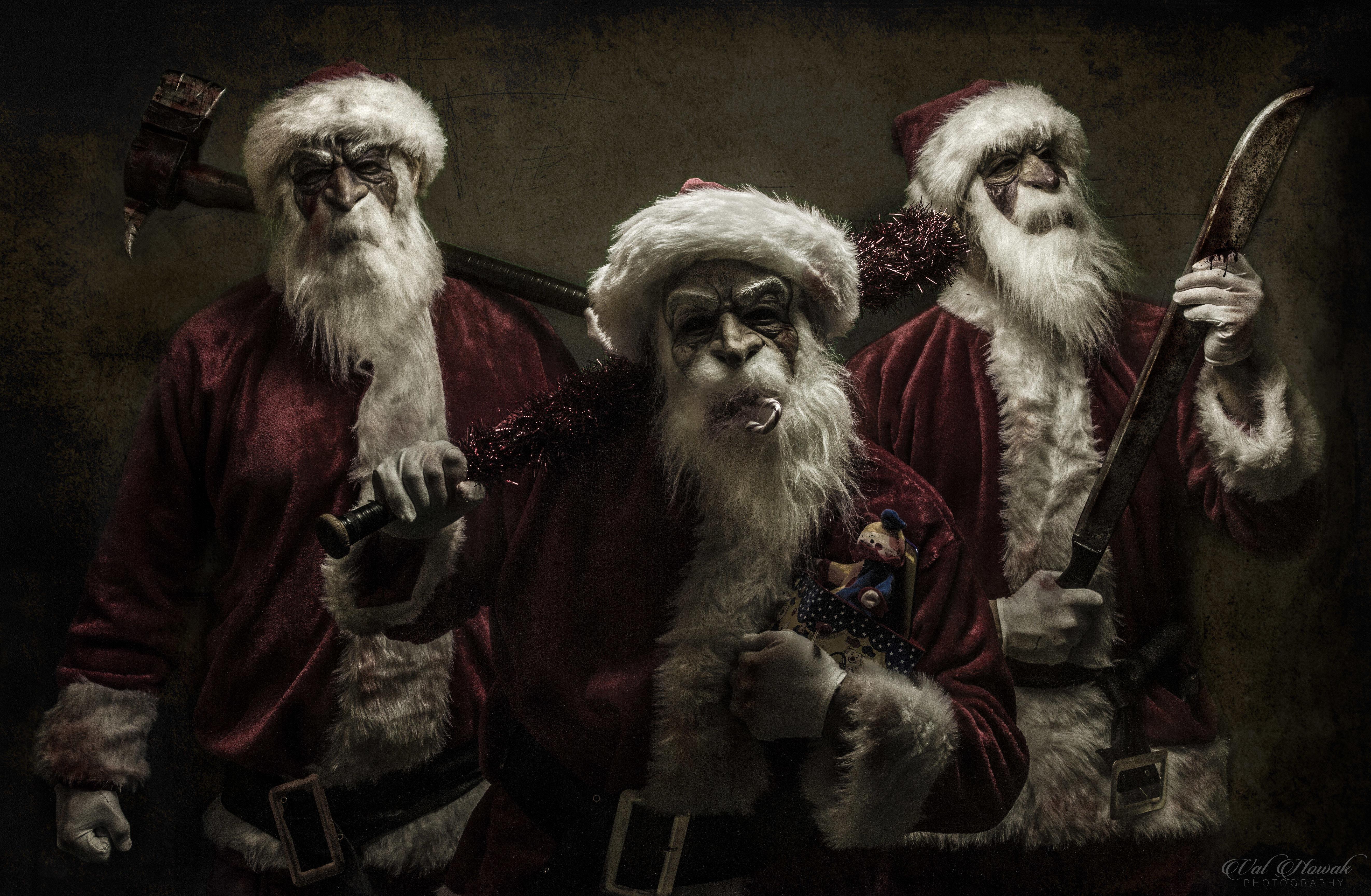 5288x3456 Christmas Horror 5k Retina Ultra HD Wallpaper