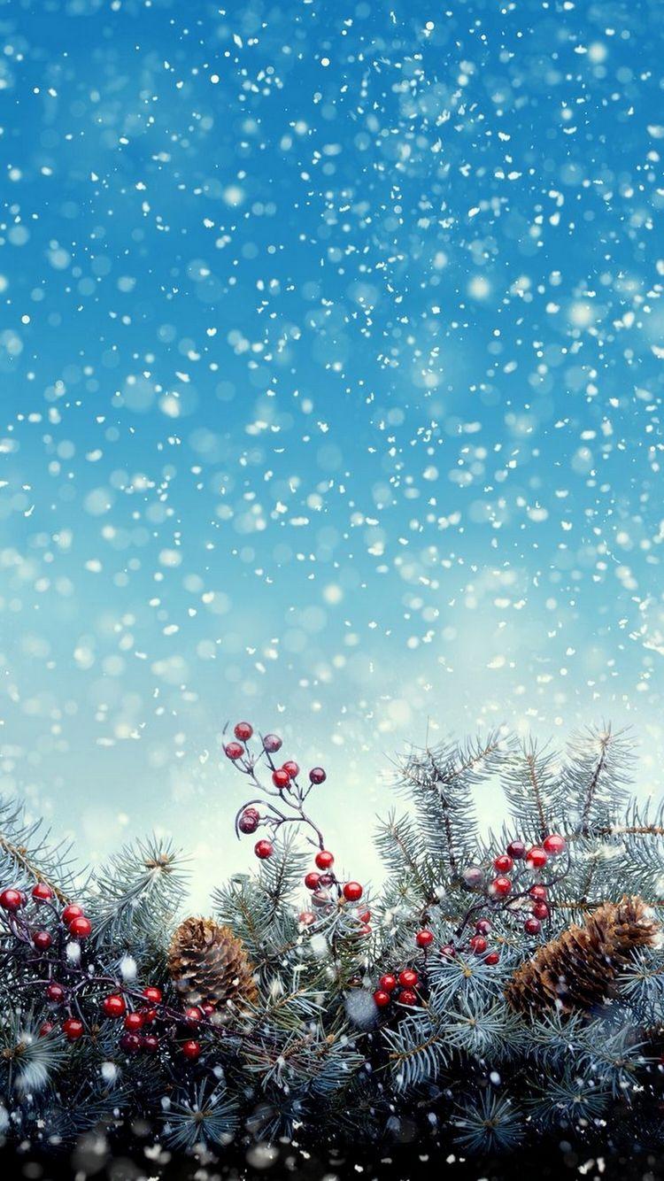 750x1334 Christmas Wallpaper