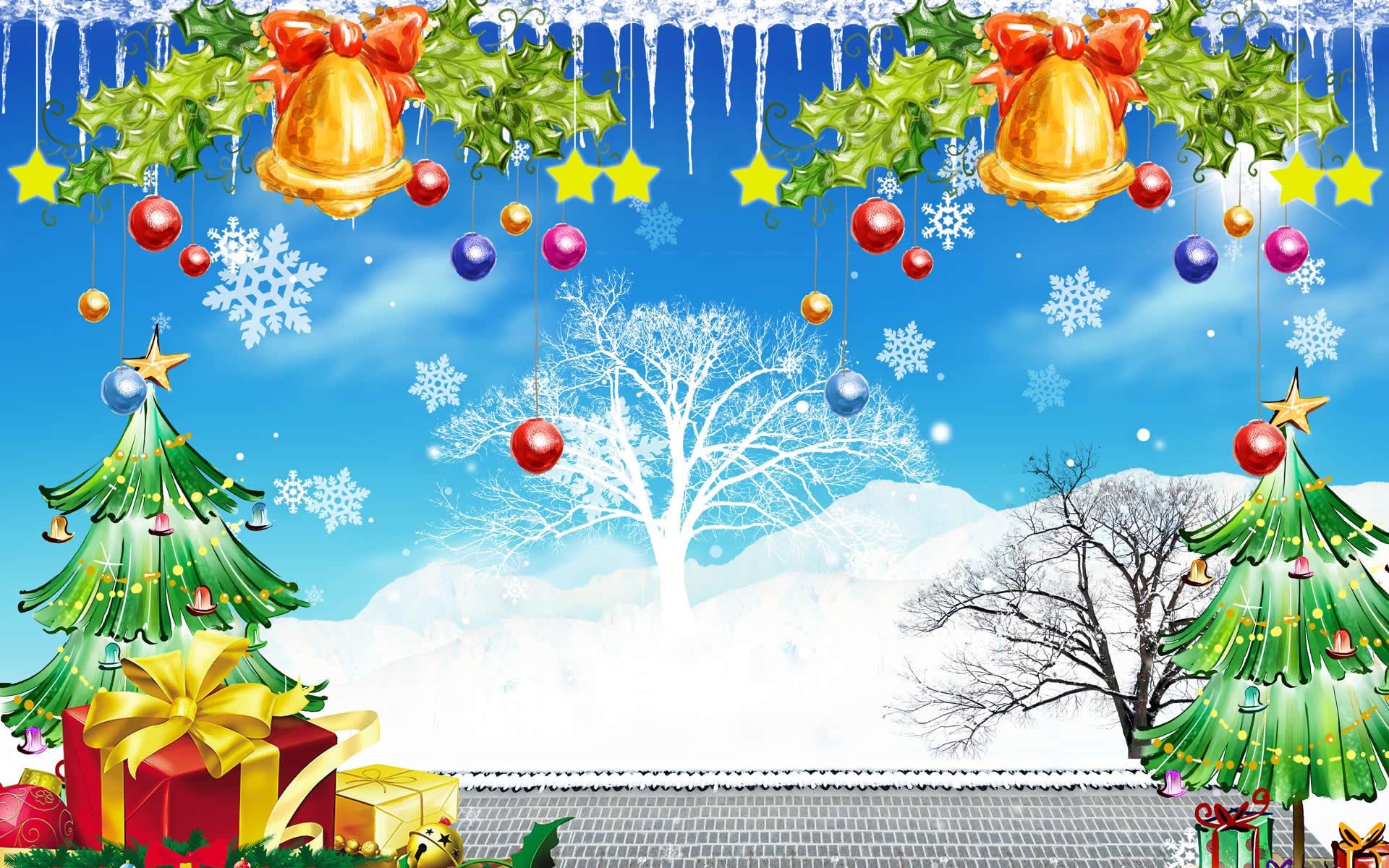 1920x1200 Beautiful Christmas Wallpaper Revealed by Daily Gossip Magazine
