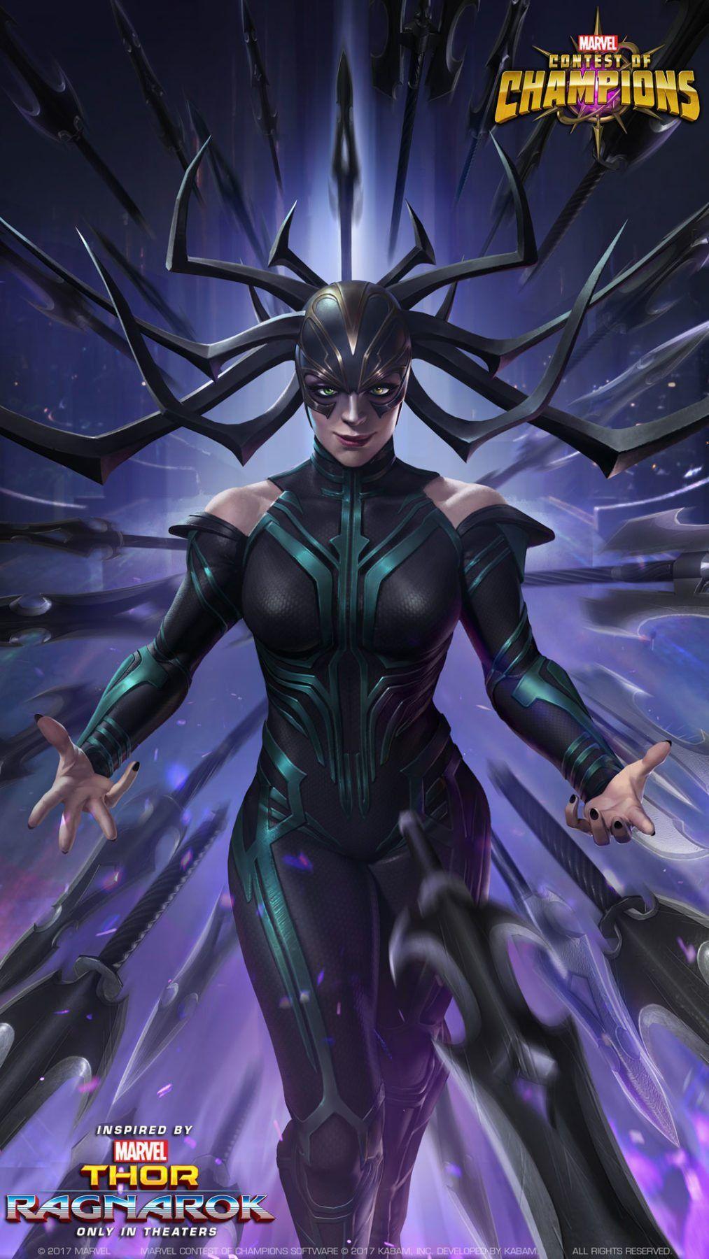 1013x1800 Hela Thor Ragnarok Wallpaper
