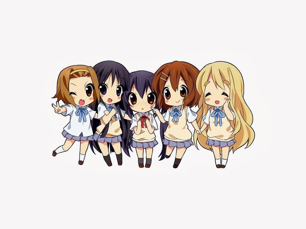 1024x768 Anime Chibi Cute Wallpaper