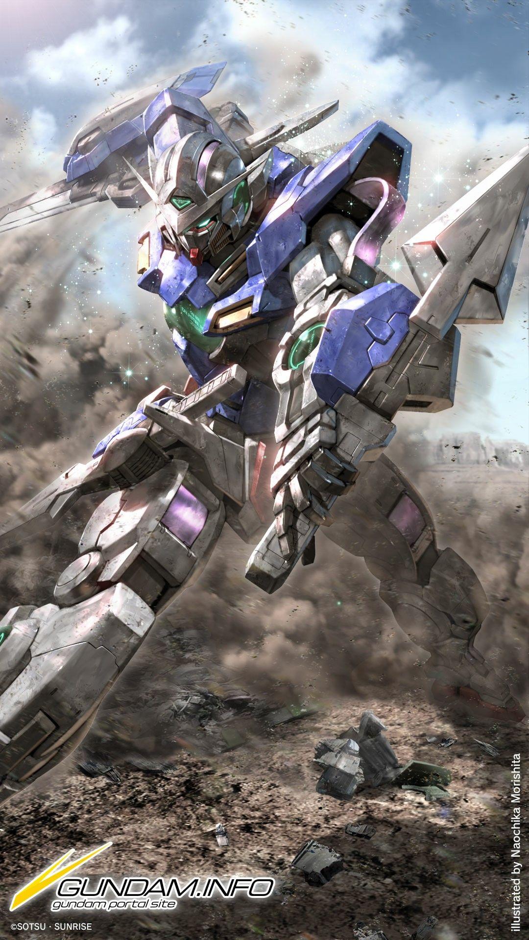 1080x1920 Android Gundam Exia Wallpaper