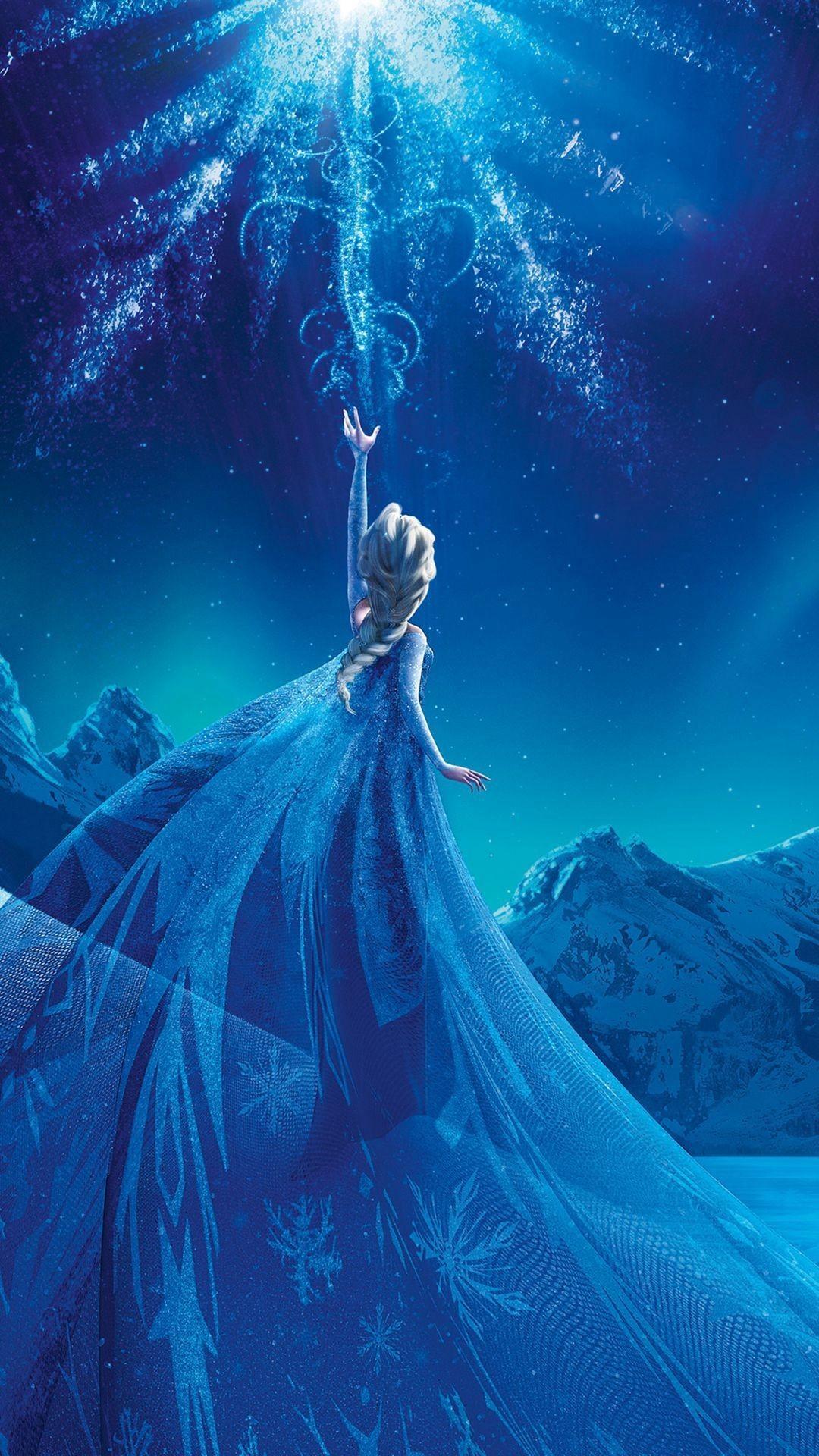 1080x1920 Frozen Elsa Phone Wallpaper