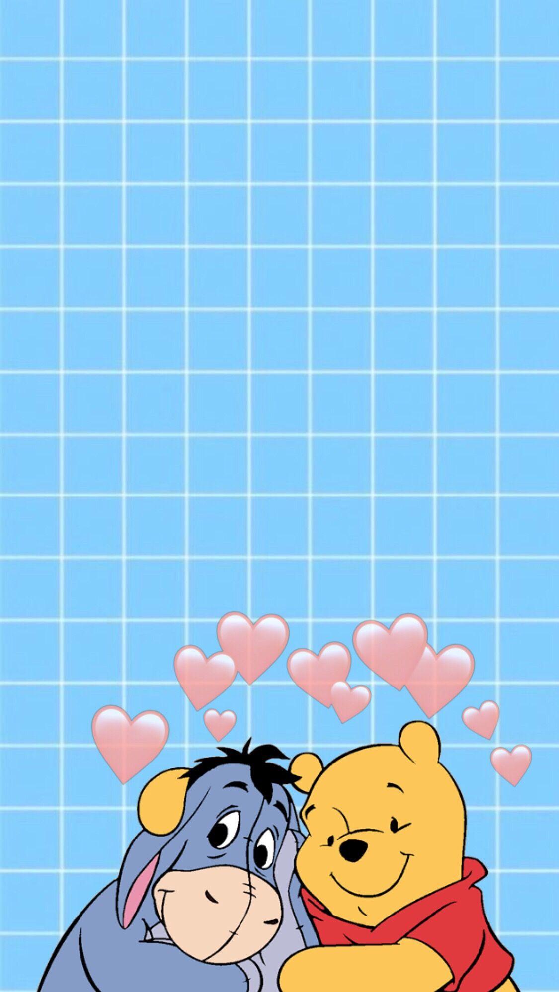 1125x1997 eeyore #aestheticwallpaper #winniethepooh. Winnie the pooh picture, Winnie the pooh friends, Cute cartoon wallpaper
