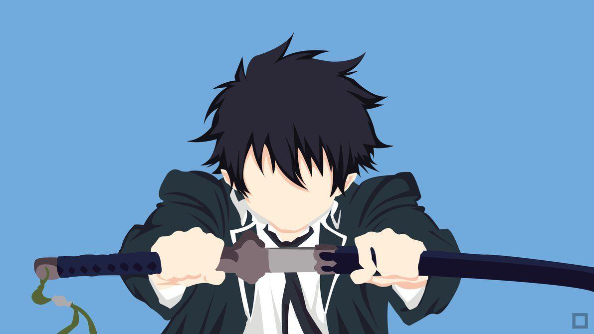 1191x670 rin ao no exorcist minimalist by tekmac. Blue exorcist anime, Anime canvas, Ao no exorcist