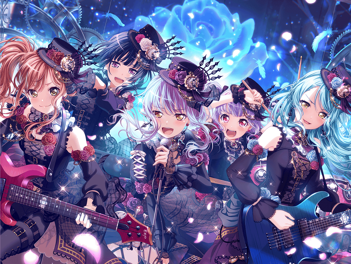 Roselia Bang Dream Wallpapers Top Free Roselia Bang Dream Backgrounds Wallpaperaccess