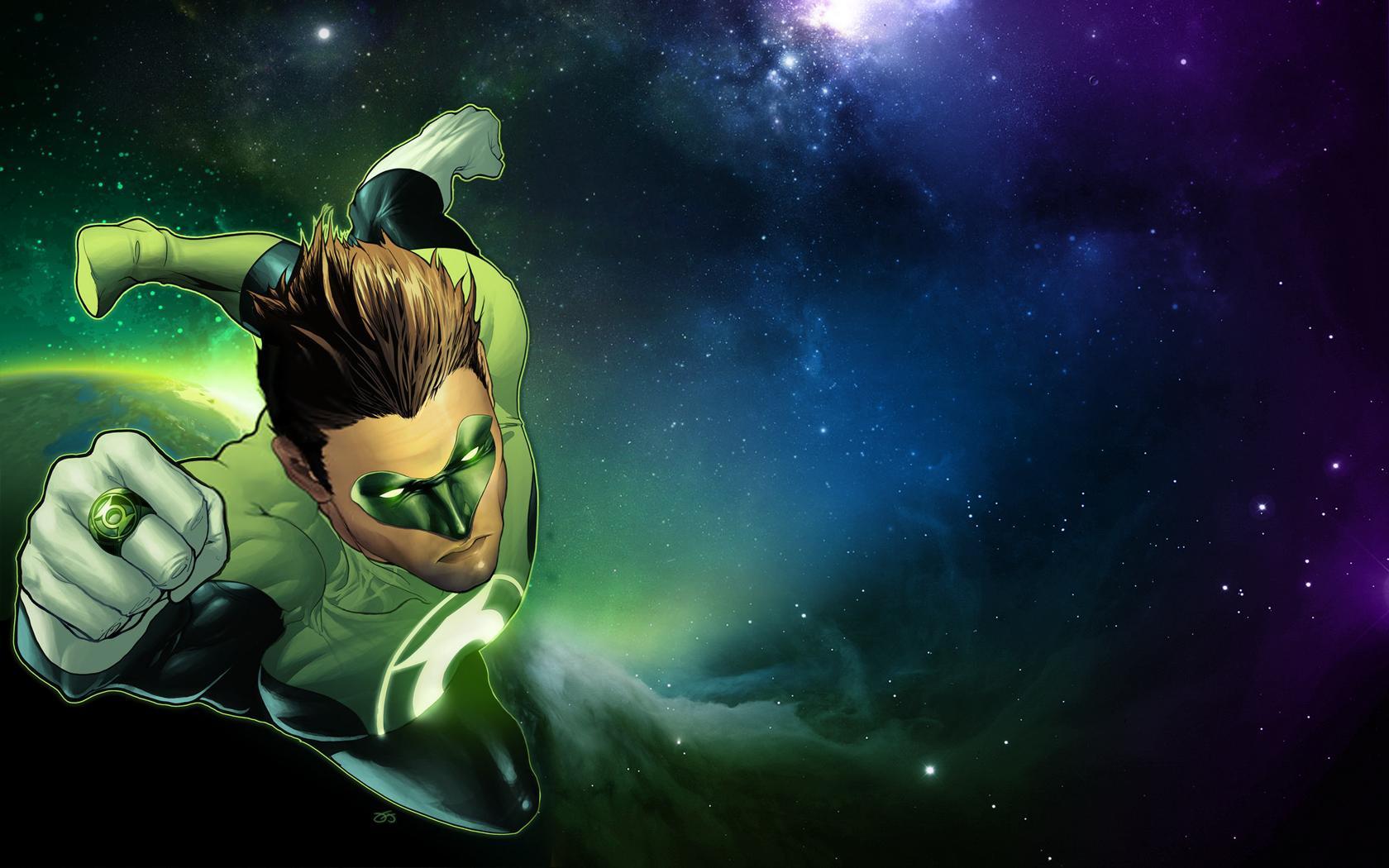 1680x1050 The green lantern wallpaper