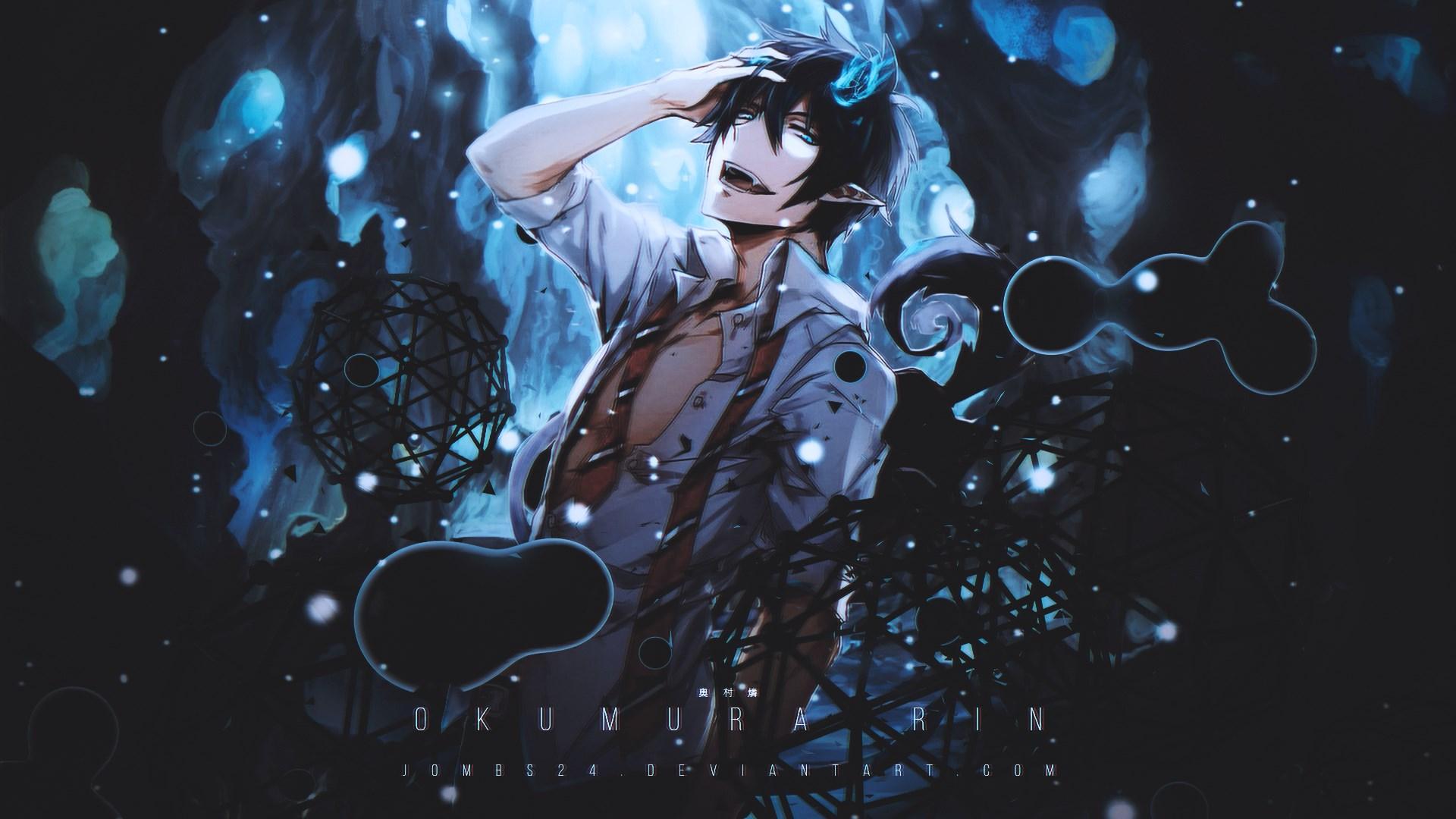 1920x1080 1920x1080 widescreen HD blue exorcist