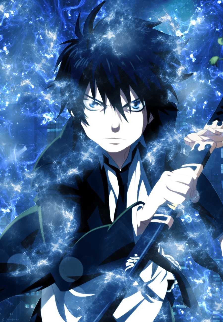 900x1301 Blue Exorcist Wallpaper Phone Free HD Wallpaper