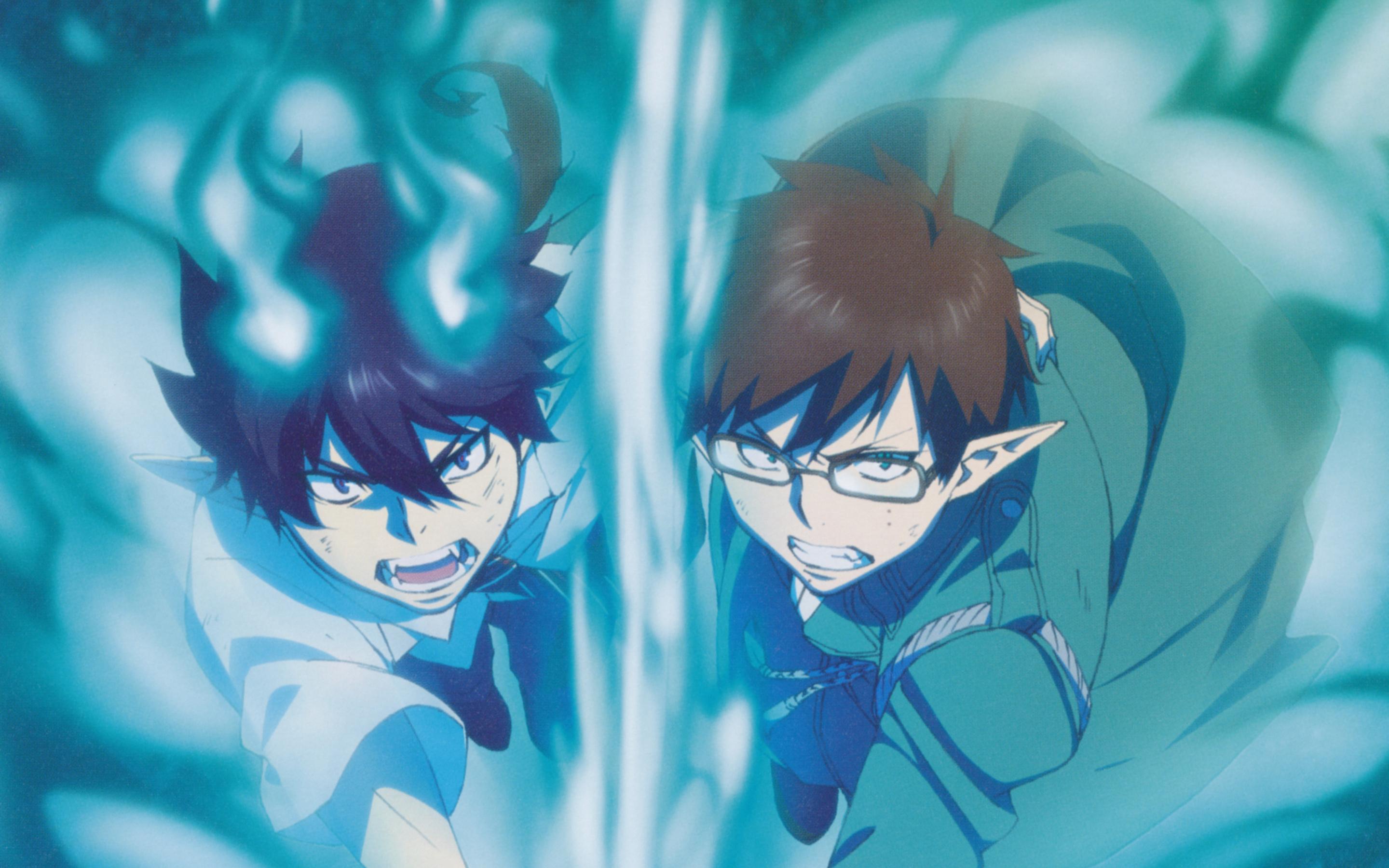 2880x1800 Download wallpaper Rin Okumura, Nemu Takara, manga, Blue Exorcist, Ao no Exorcist for desktop with resolution 2880x1800. High Quality HD picture wallpaper