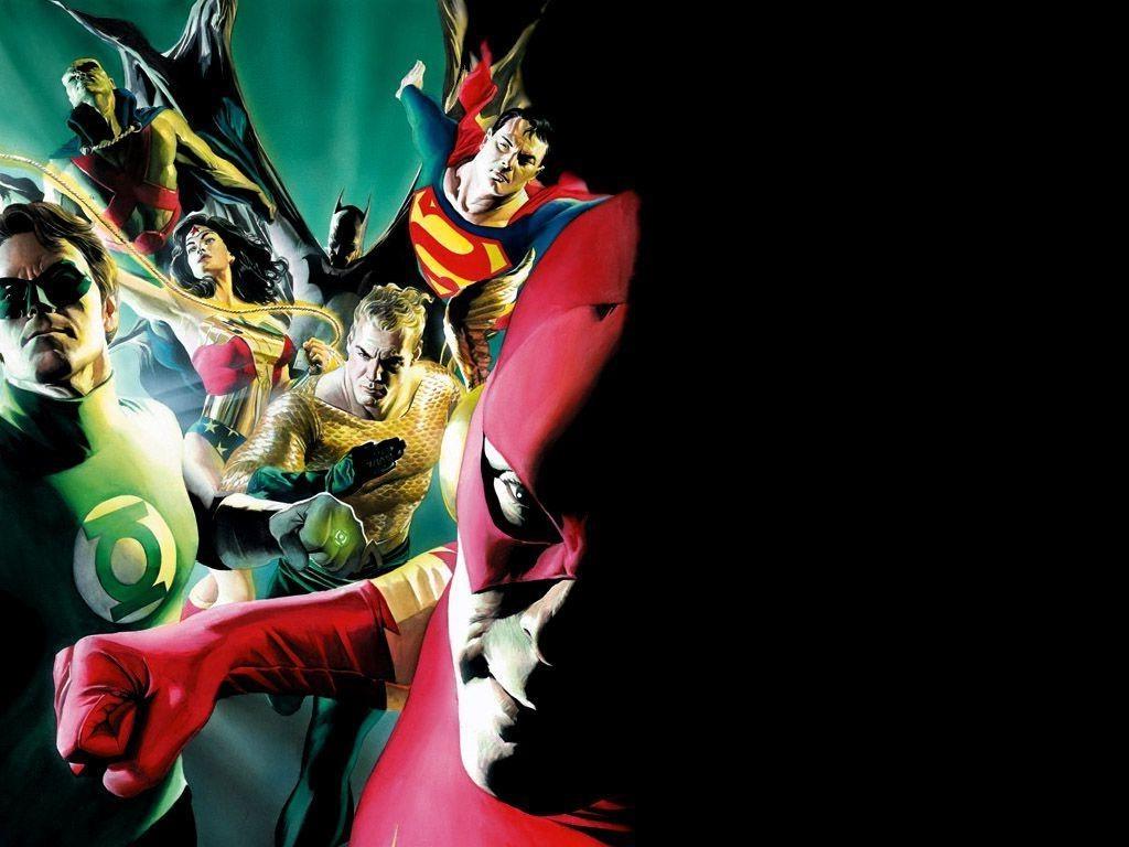 1024x768 DC Comics, The Flash, Green Lantern, Superman, Batman, Wonder Woman, Aquaman, Justice League Wallpaper HD / Desktop and Mobile Background