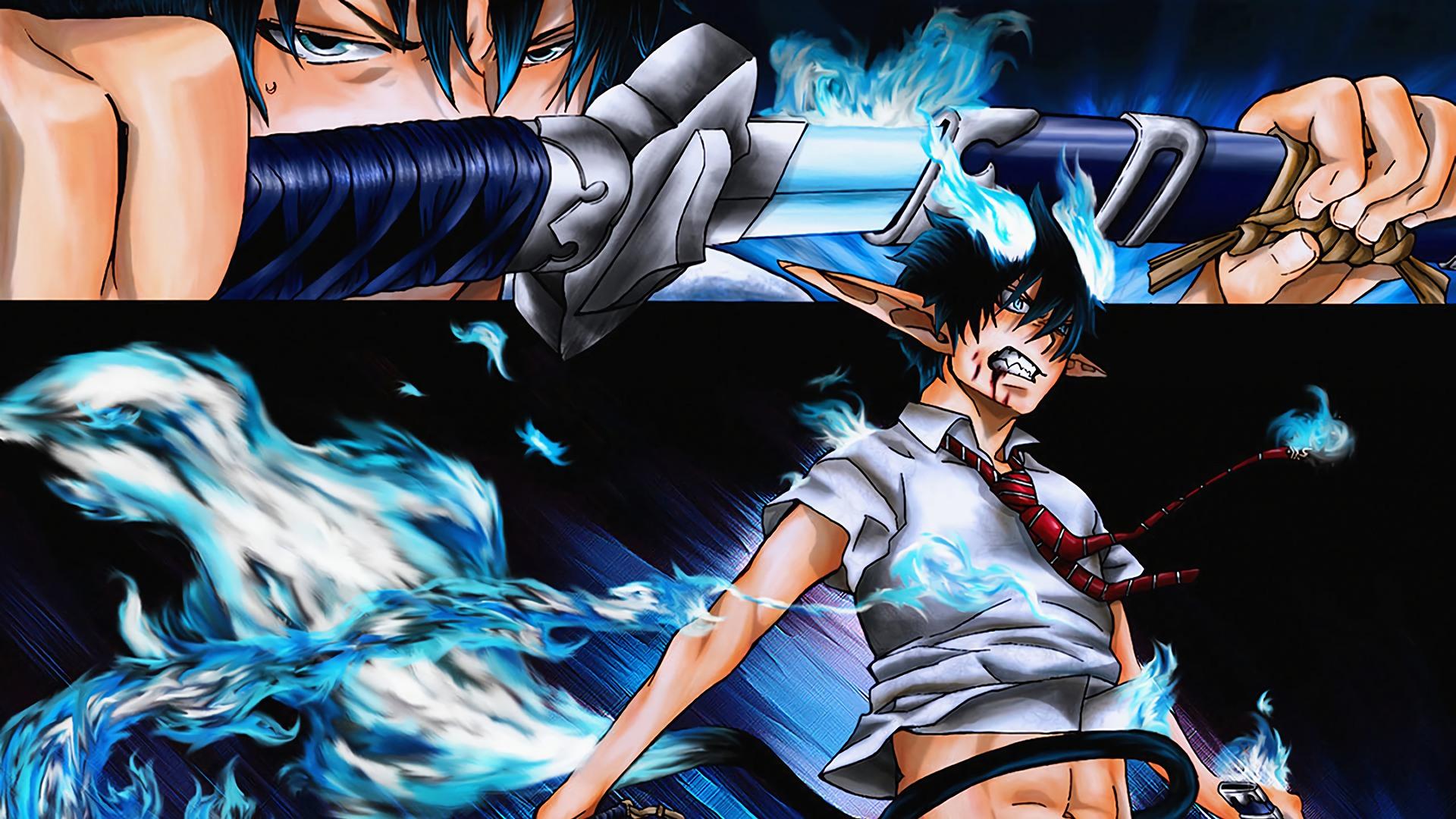 1920x1080 Blue Exorcist Desktop Wallpaper