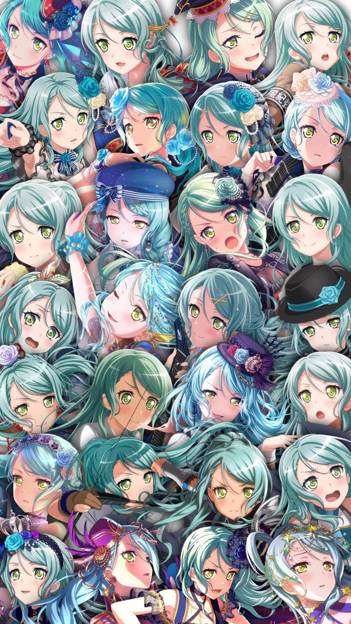 719x1280 Sayo is here! Now that roselia is complete, I will start on Pasupare wallpaper