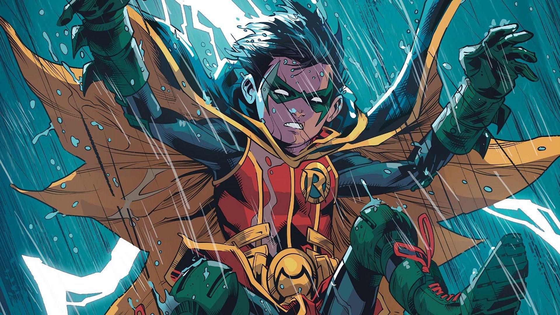 Robin Damian Wayne Wallpapers - Top Free Robin Damian Wayne Backgrounds ...