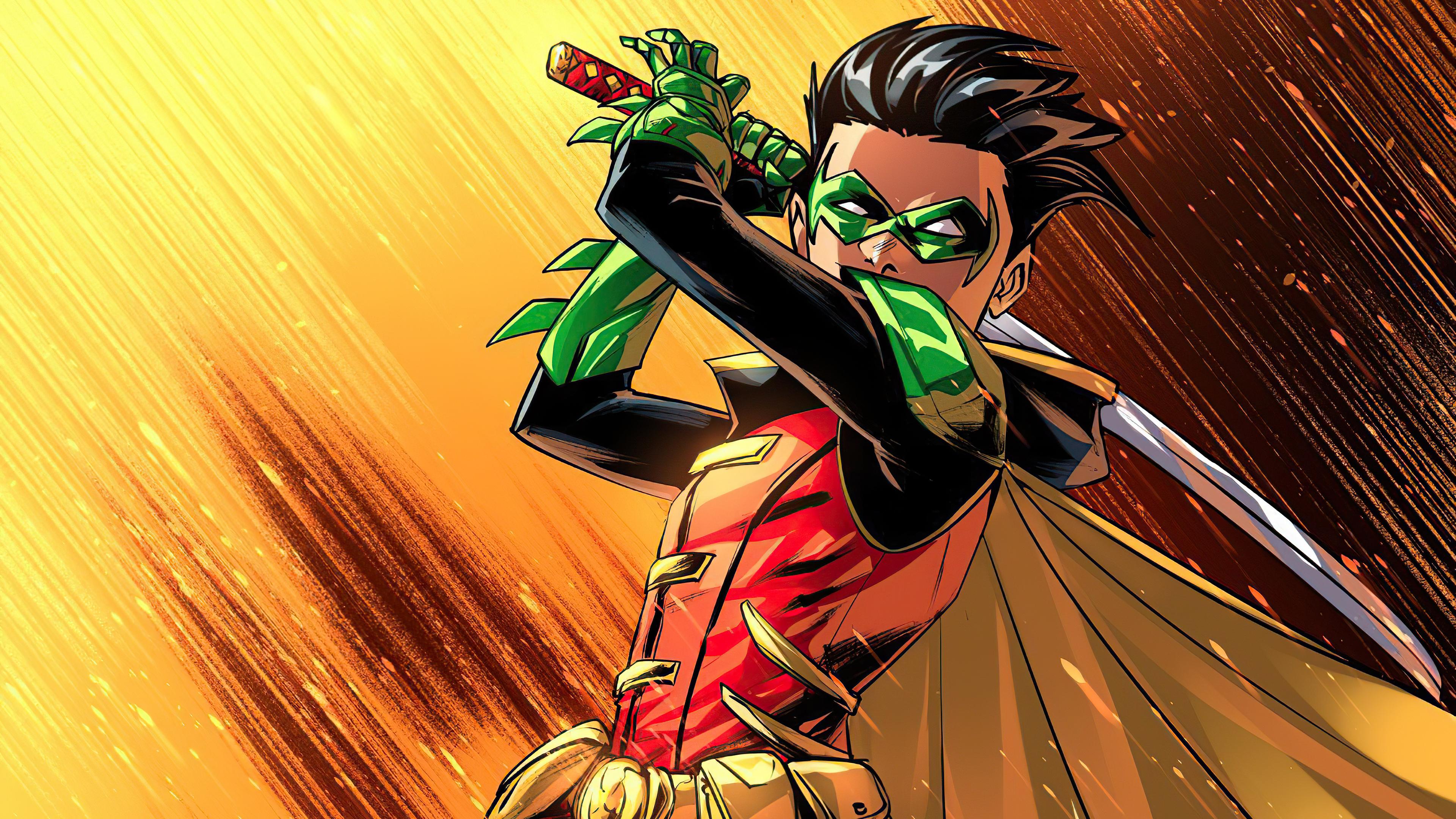 3840x2160 Damian Wayne, HD Superheroes, 4k Wallpaper, Image, Background, Photo and Picture