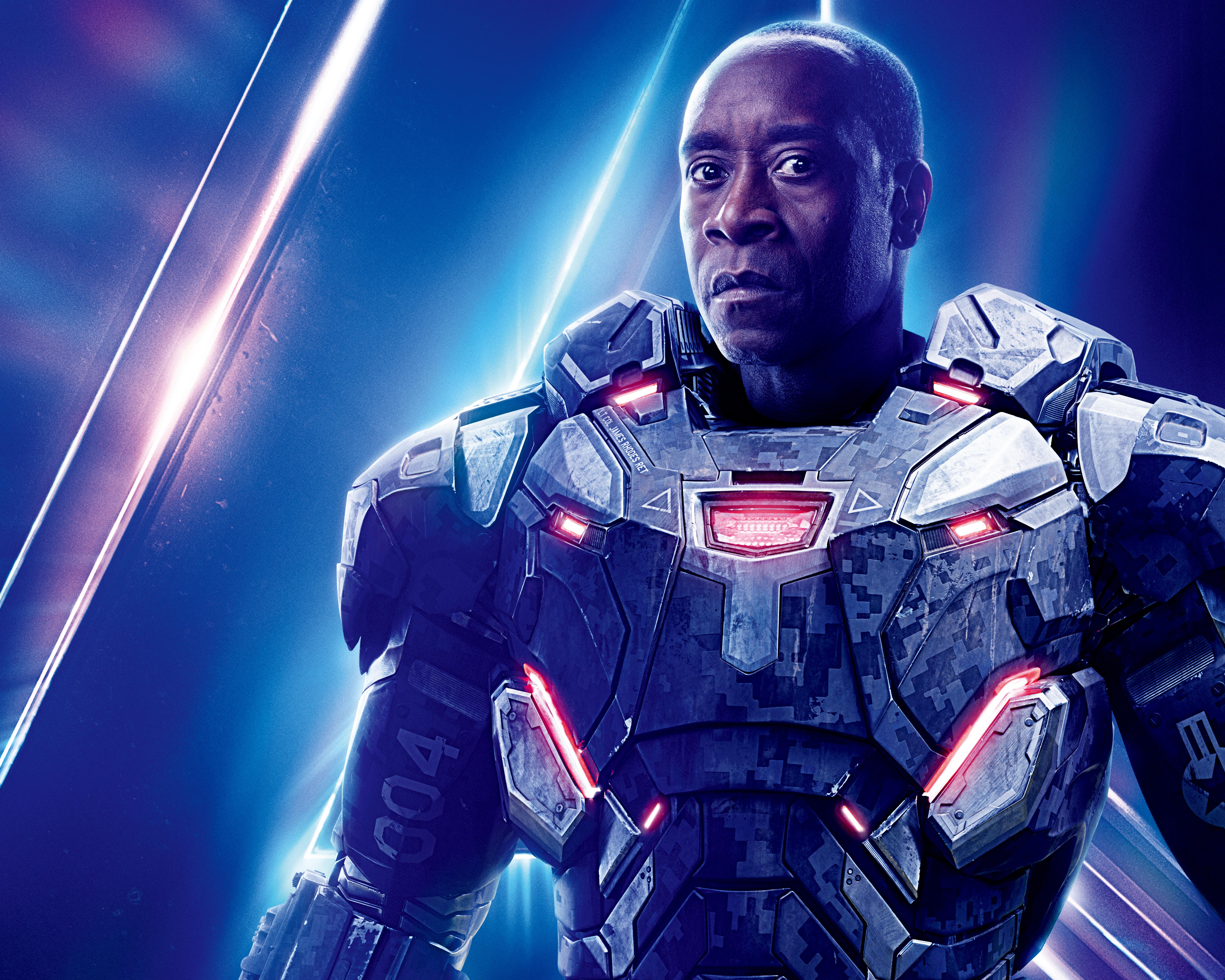7413x5930 War Machine (Avengers Infinity War) 5k Retina Ultra HD Wallpaper
