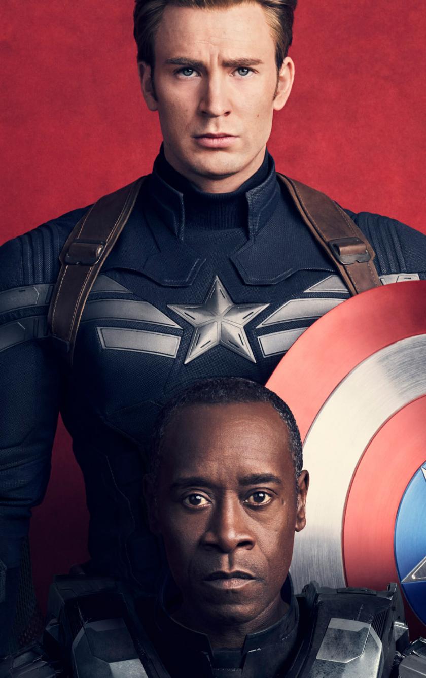 840x1336 Download 840x1336 wallpaper avengers: infinity war, captain america, hawk, vision, war machine, iphone iphone 5s, iphone 5c, ipod touch, 840x1336 HD image, background, 2220